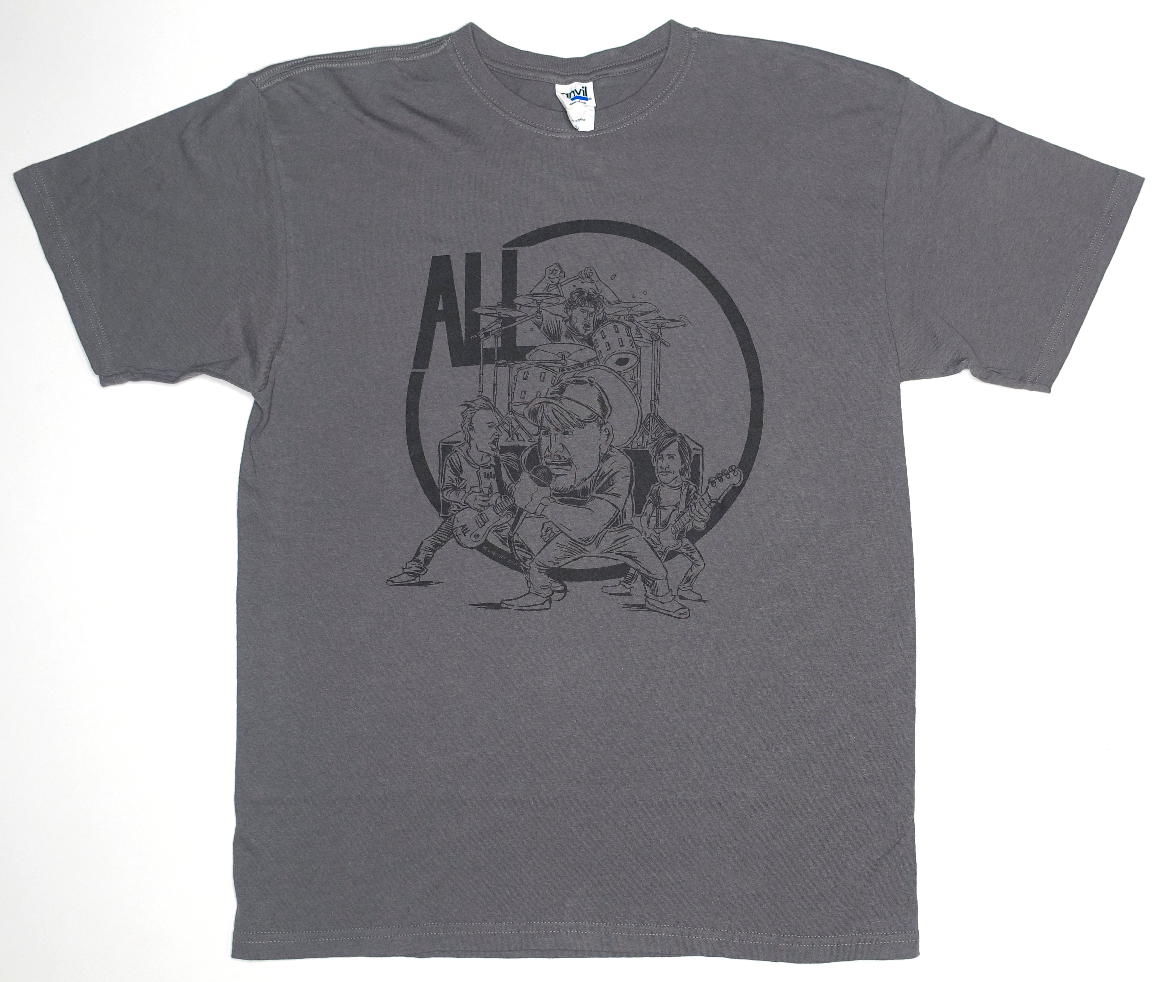 ALL - Brian Walsby Live Cartoon W/Scott Tour Shirt Size Large