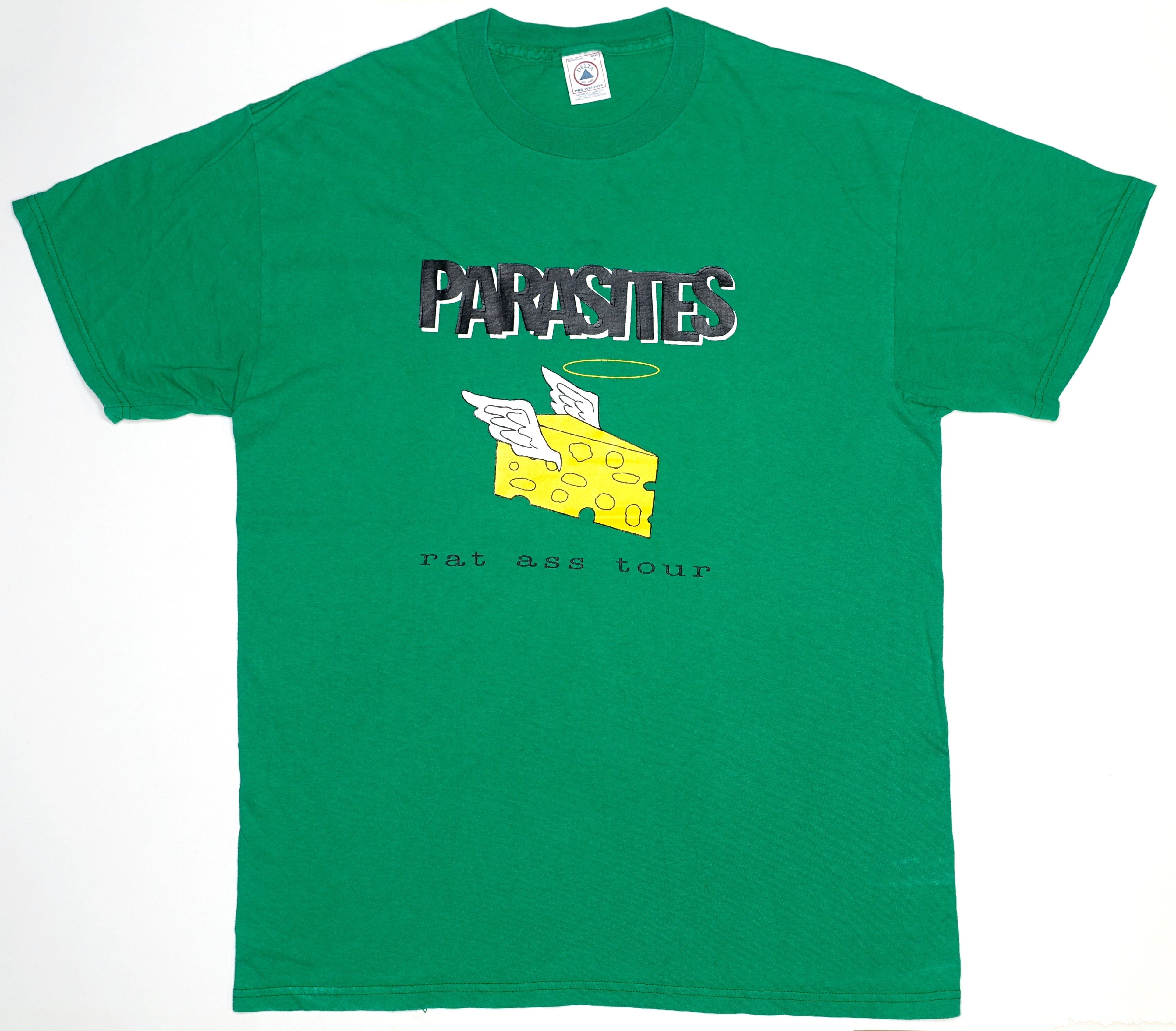 Parasites - It's The Cheese Rat Ass 1998 Tour Shirt Size Large