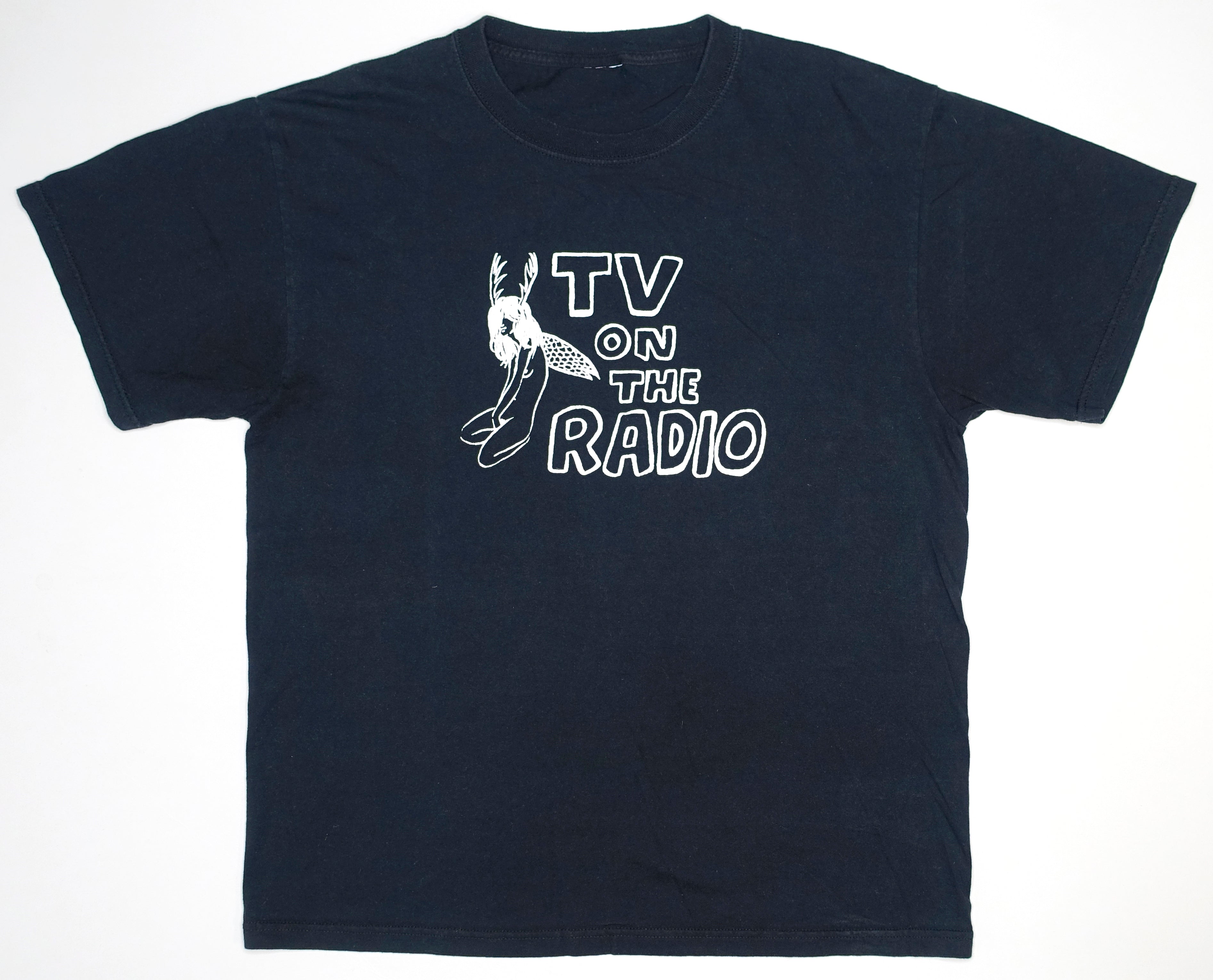 TV On The Radio - Fairy w/ Antlers Hollywood Bowl 2011 Tour Shirt Size Large (Maybe Bootleg?)