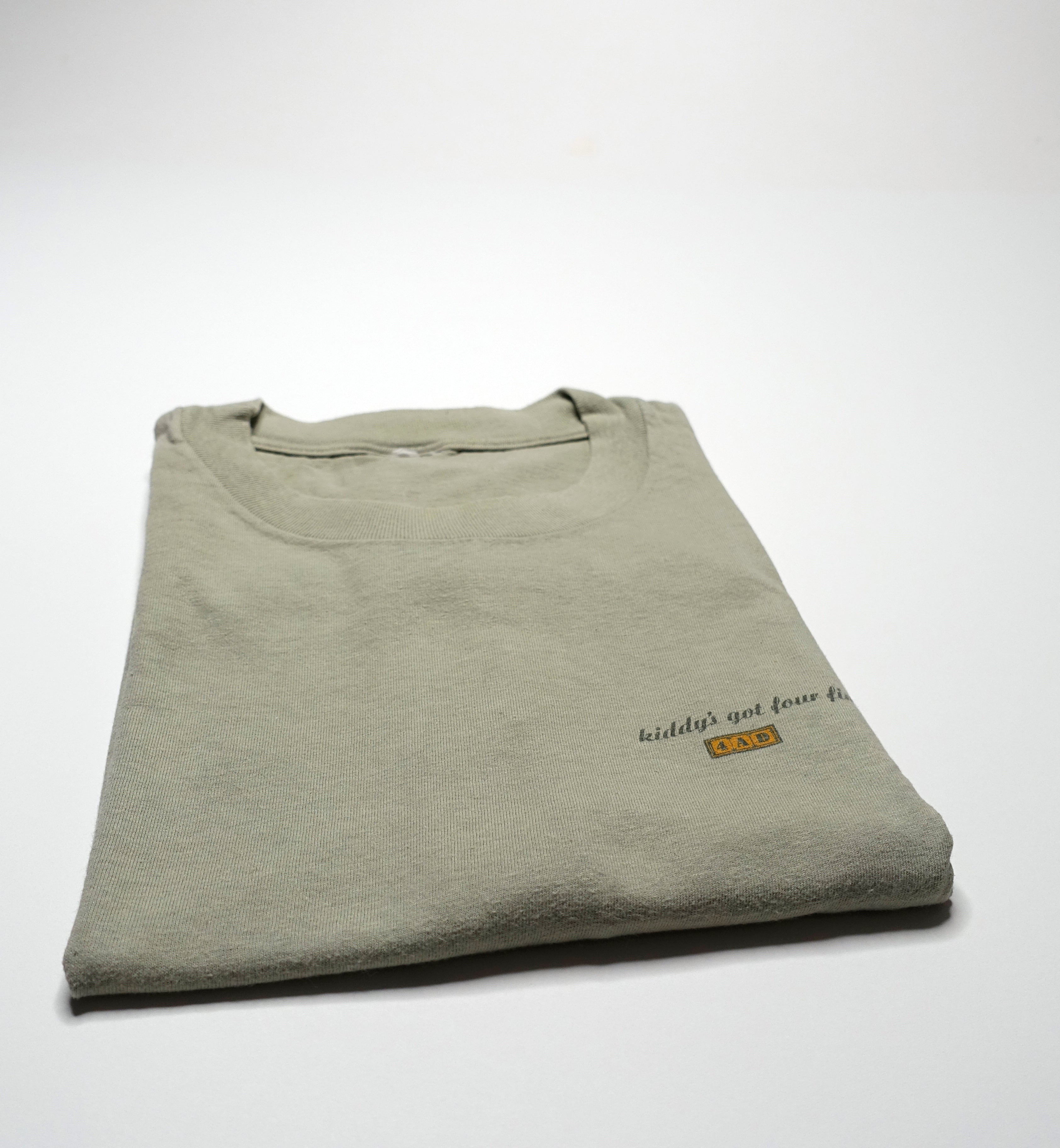 4AD - Kiddy's Got Four Fingers 1998 Compilation Shirt Size XL / Large