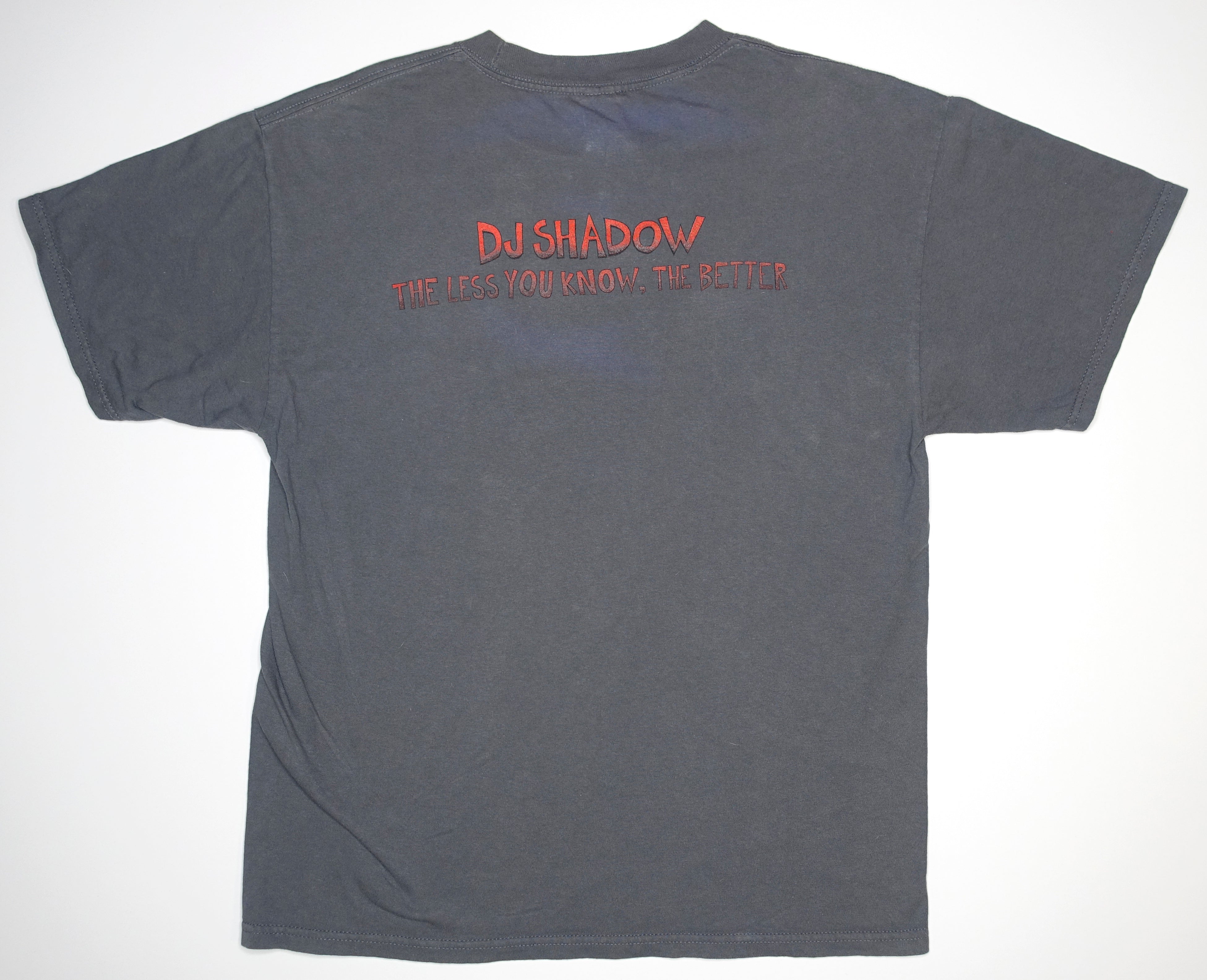 DJ Shadow – the Less You Know The Better 2011 Tour Shirt Size Large