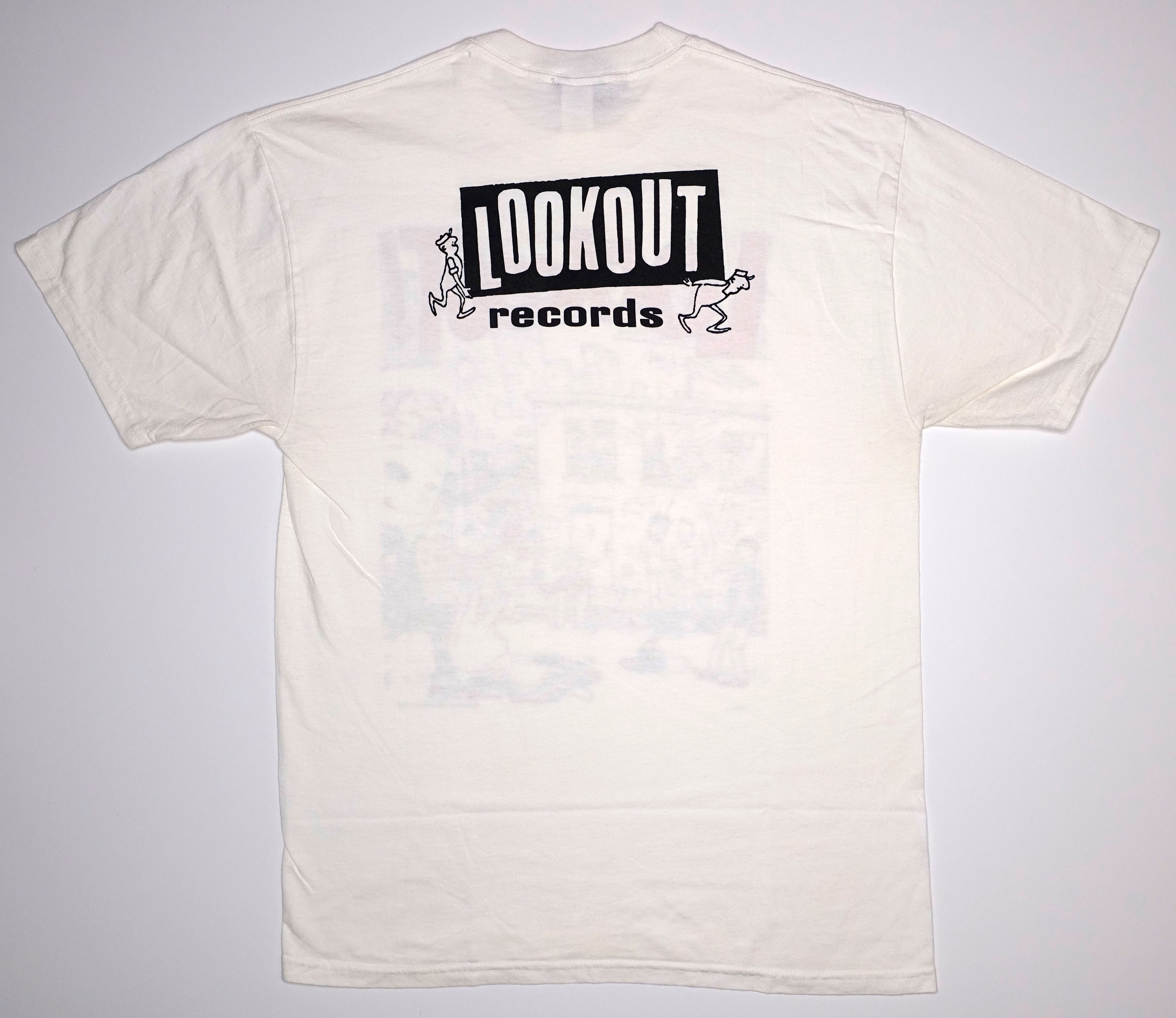 Lookout Records - Larry Livermore Street Scene Shirt Size Large
