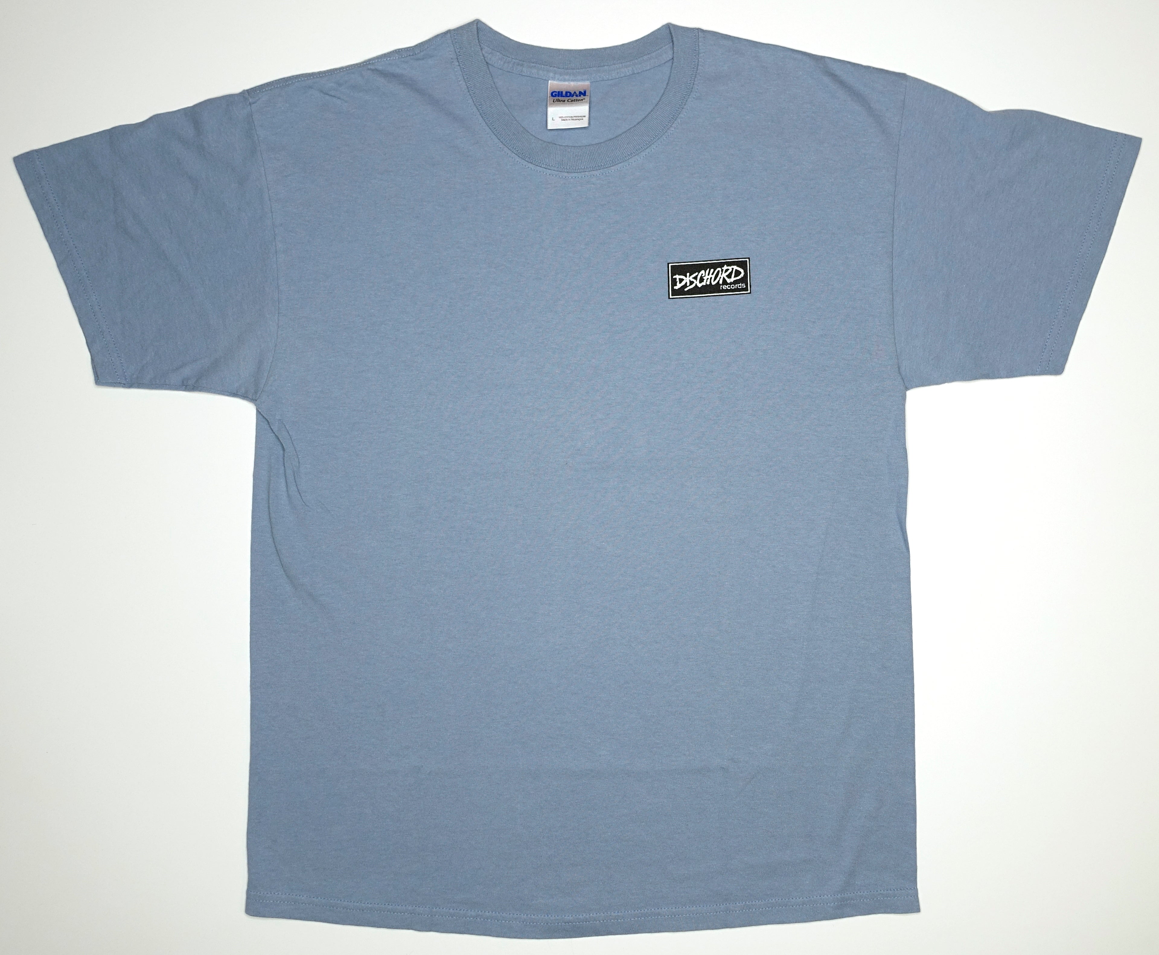 Dischord Records - Box Logo / Flex Your Head Shirt Size Large