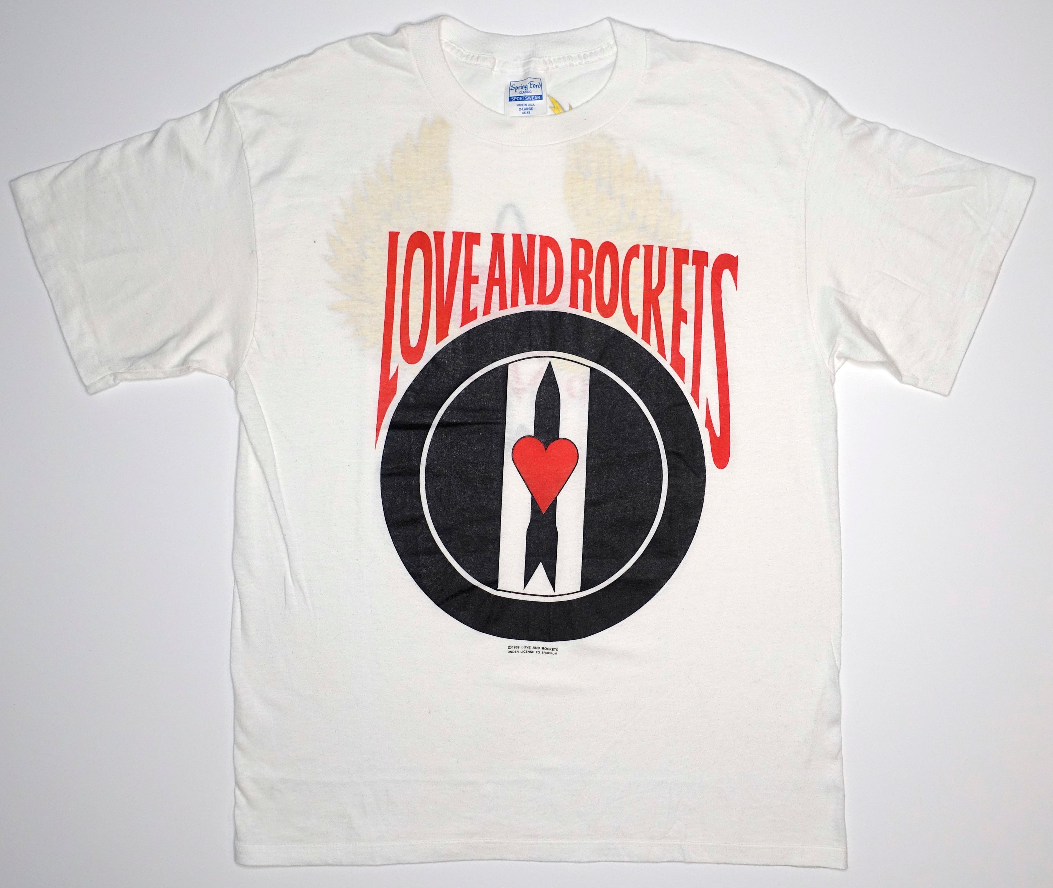 Love And Rockets – So Alive 1989 Tour Shirt Size Large