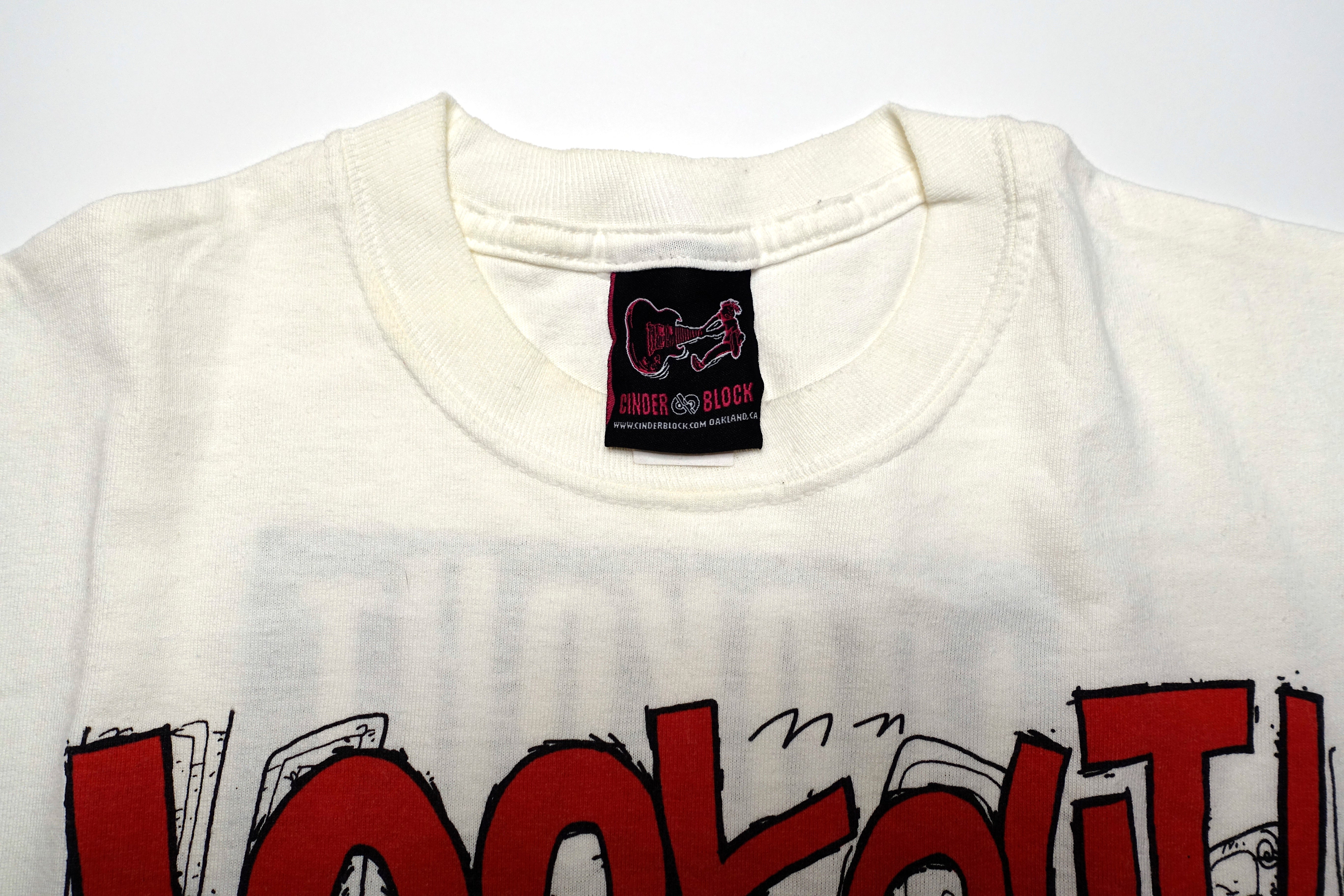 Lookout Records - Larry Livermore Street Scene Shirt Size Large
