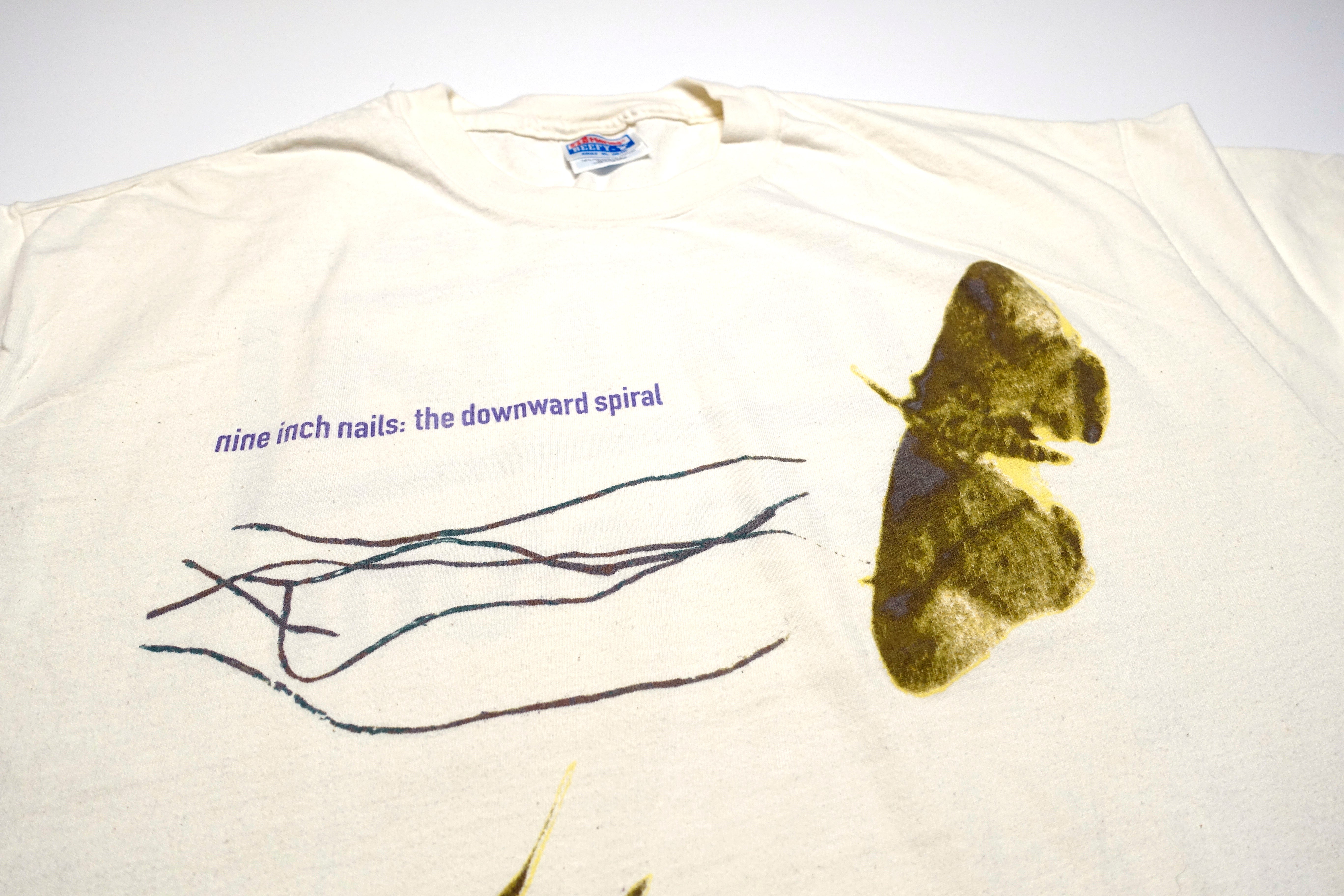 Nine Inch Nails – Downward Spiral / Self Destruct 1994-1995 Tour Shirt Size XL