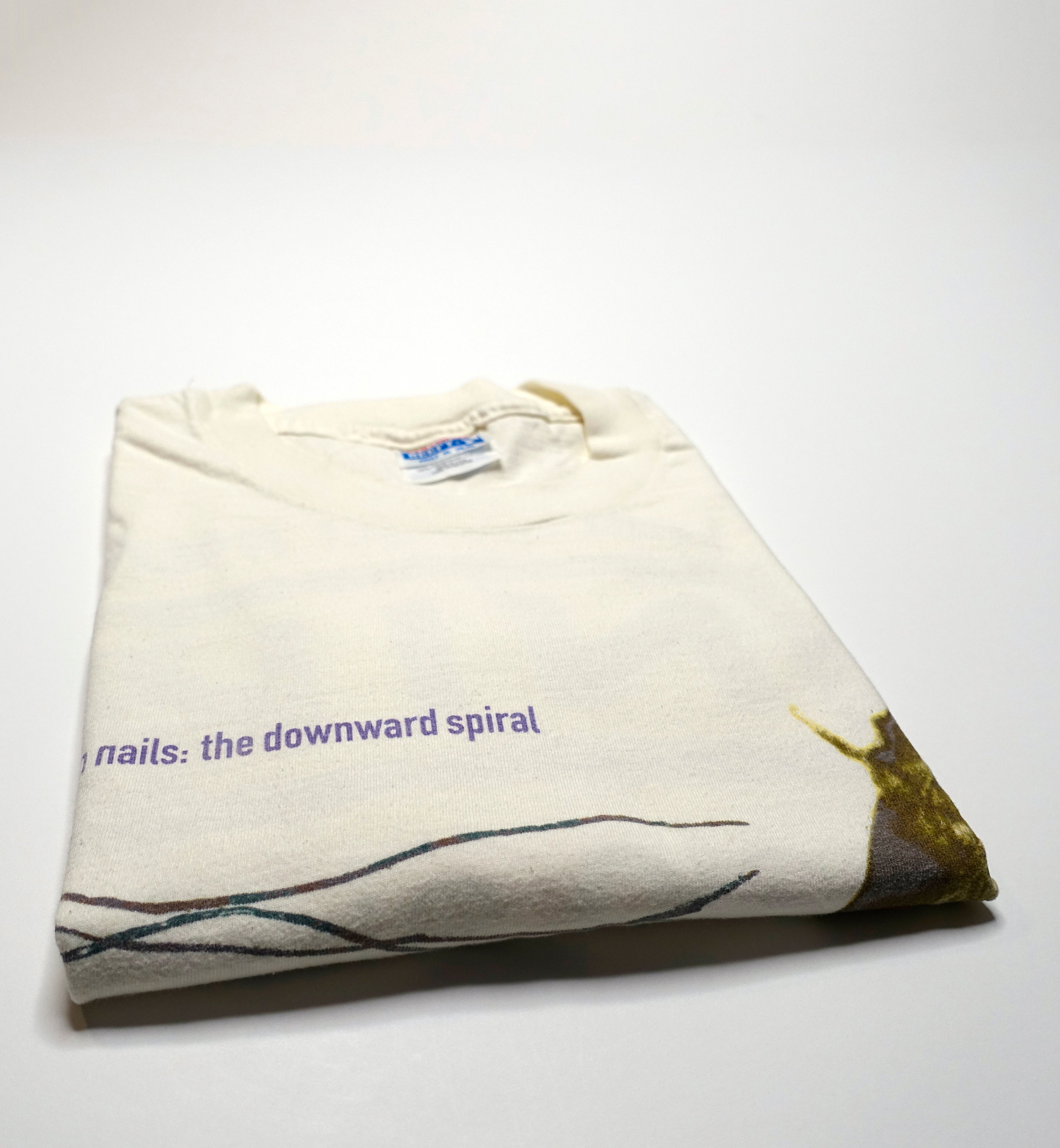 Nine Inch Nails – Downward Spiral / Self Destruct 1994-1995 Tour Shirt Size XL