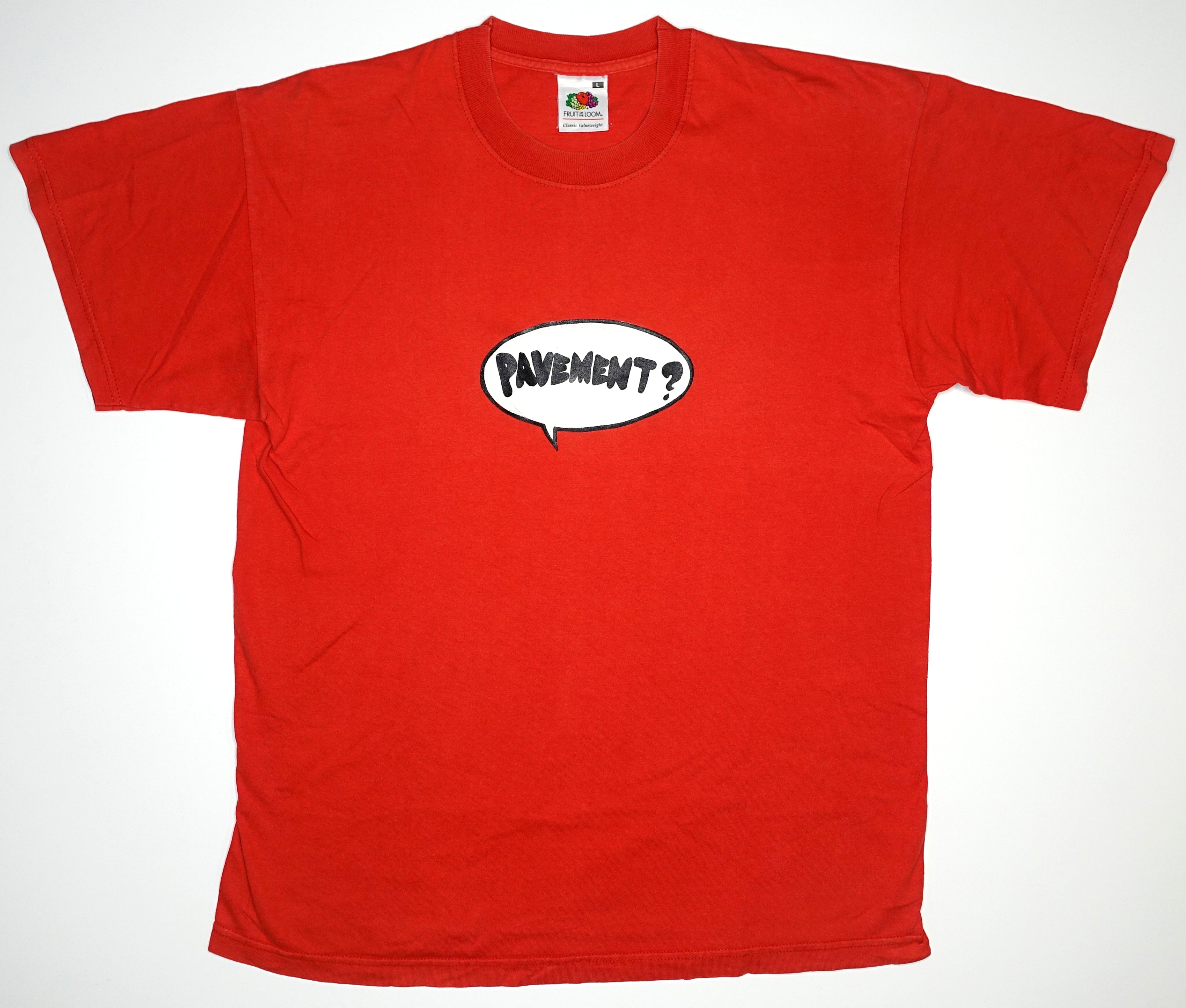 Pavement - Wowee Zowee 1995 Tour Shirt Size Large