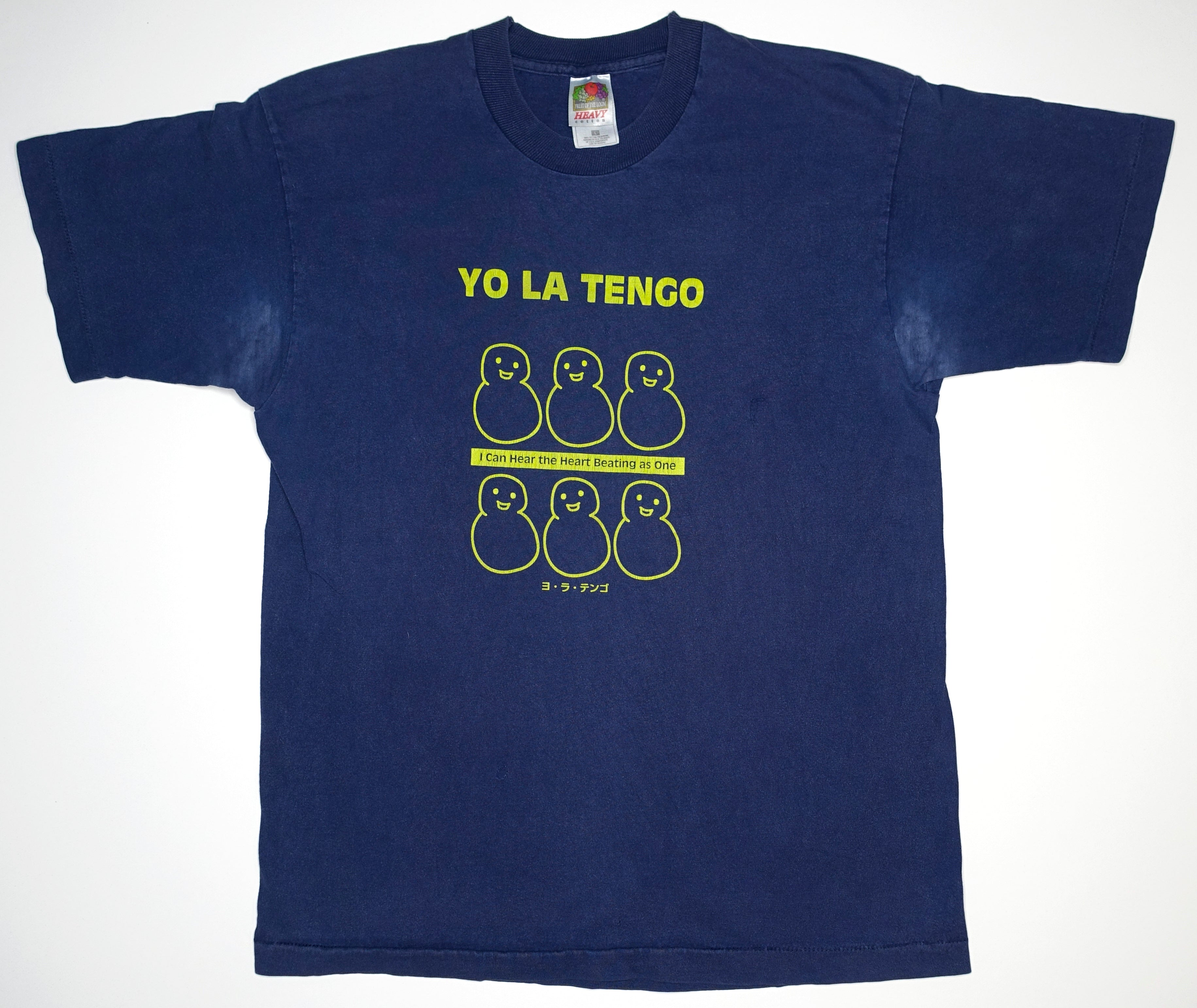 Yo La Tengo – I Can Hear The Heart Beating As One 1997 Tour Shirt Size Large