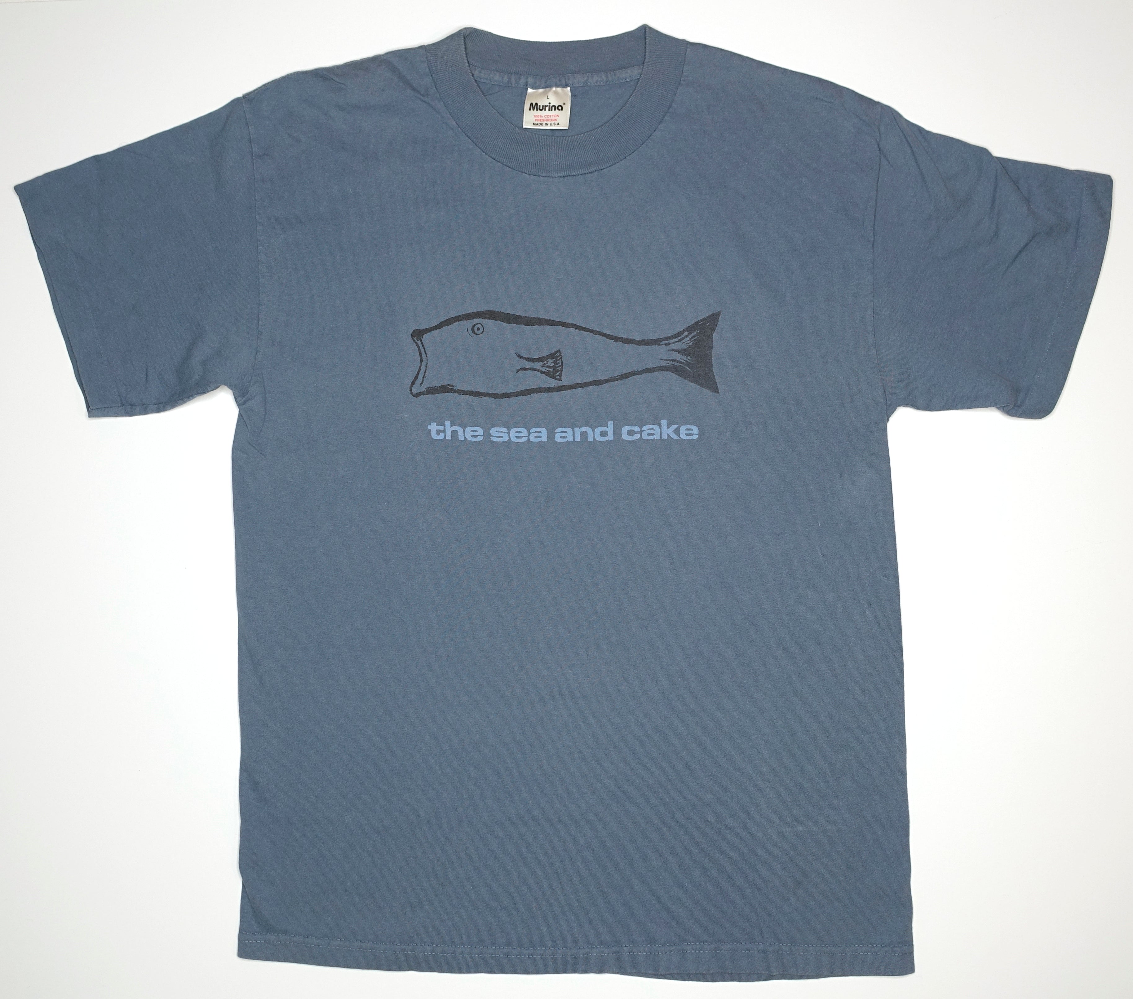 Sea And Cake – Fish Drawing Tour Shirt Size Large