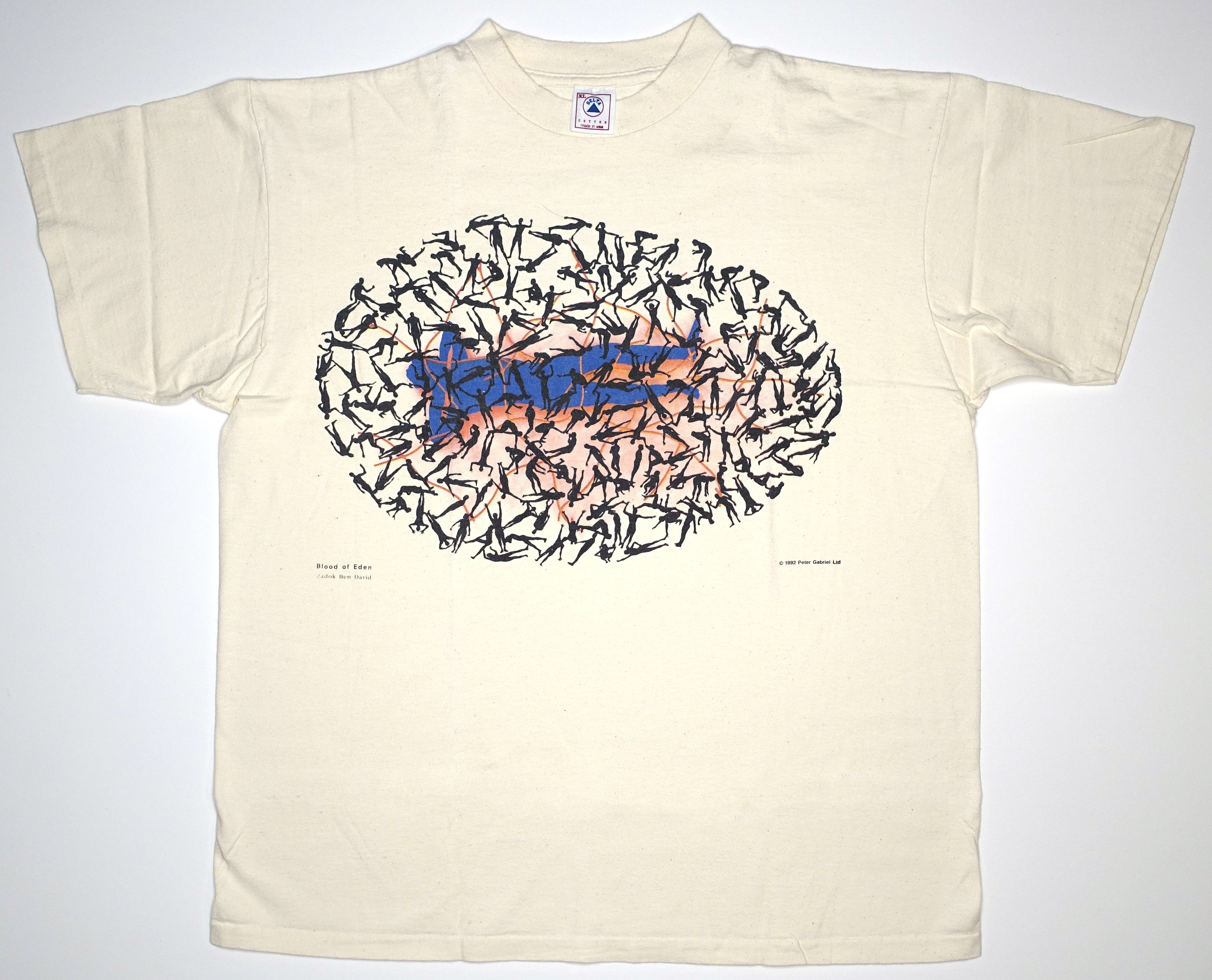 Peter Gabriel - Secret World US 1992 Tour Shirt Size XL