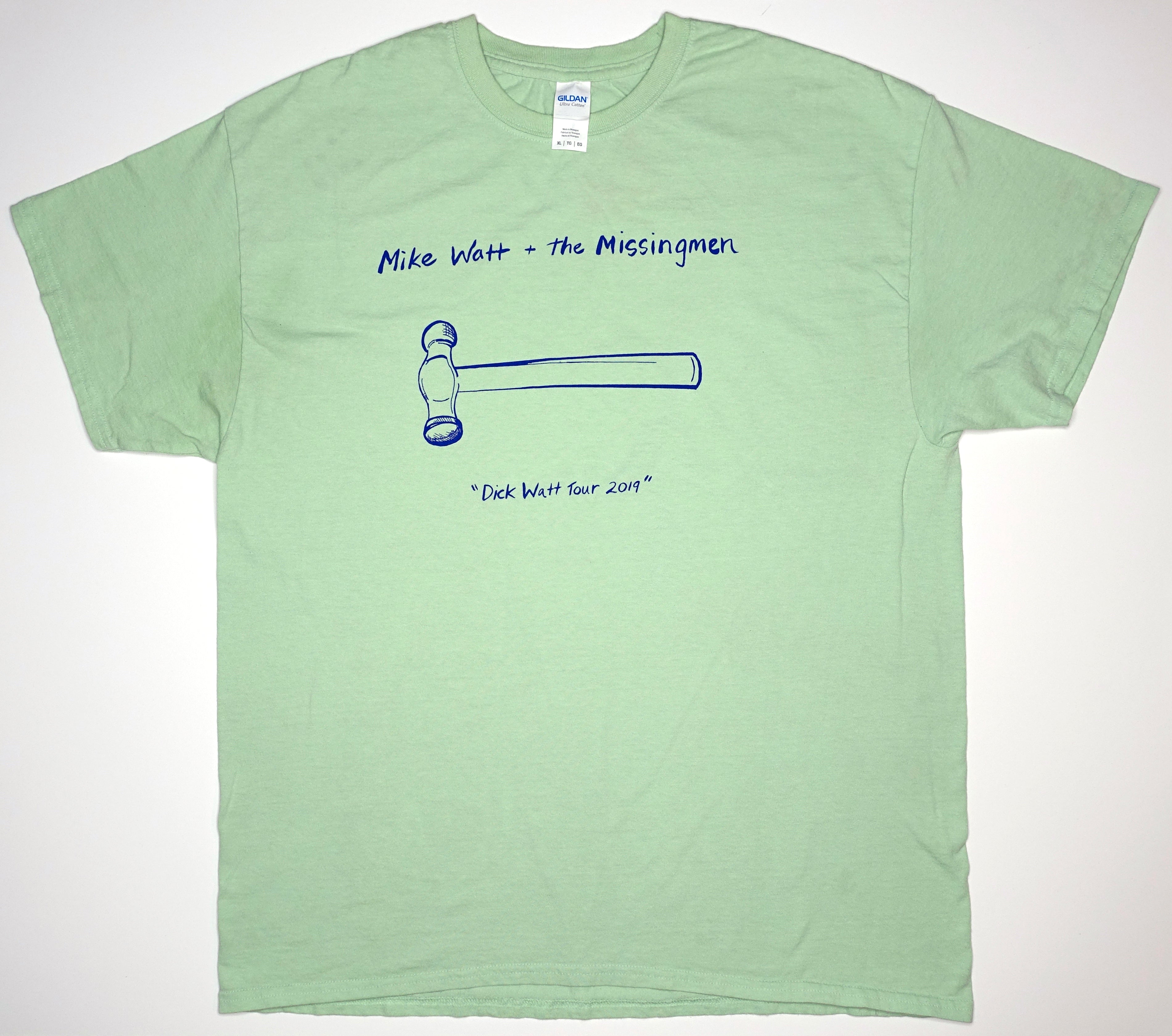 Mike Watt - Dick Watt 2019 Tour Shirt Size XL