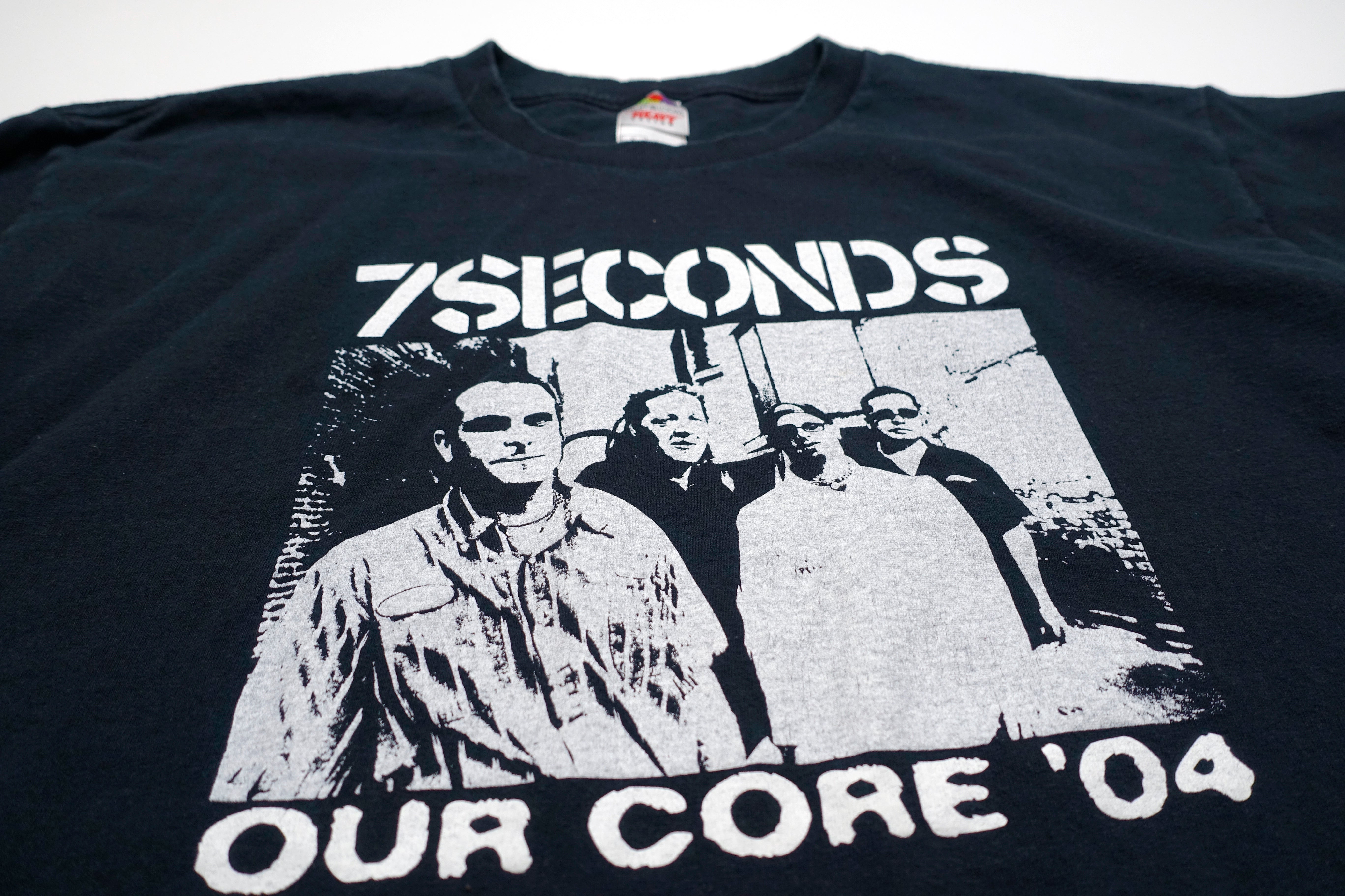 7 Seconds – Our Core 2004 Tour Shirt Size XL