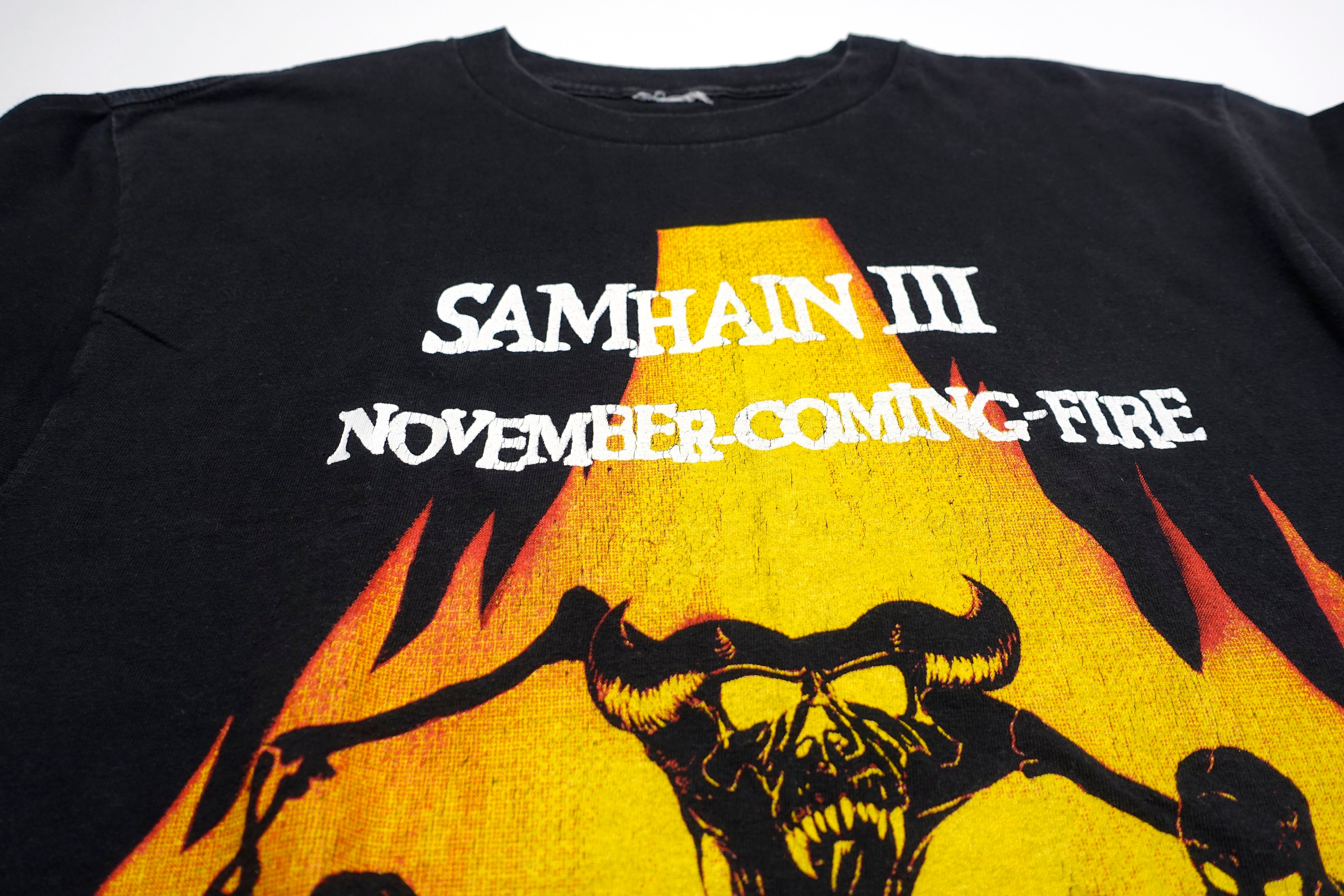 Samhain - November Coming Fire 1999 Shirt Size Large