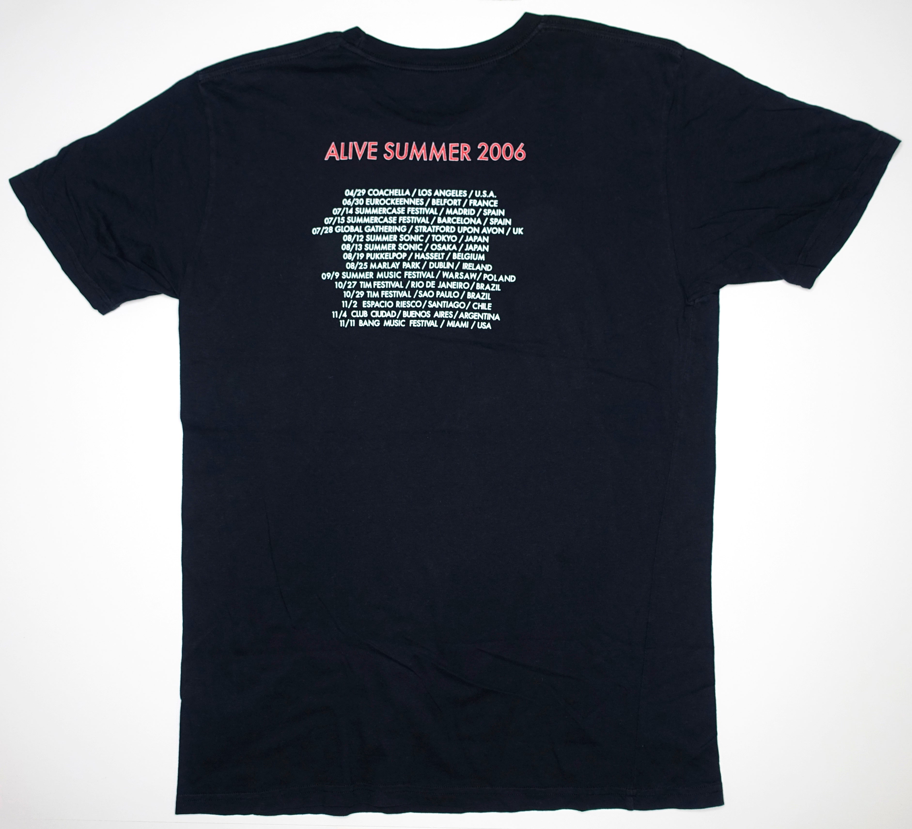 Daft Punk - Alive Summer 2006 Tour Shirt Size Large