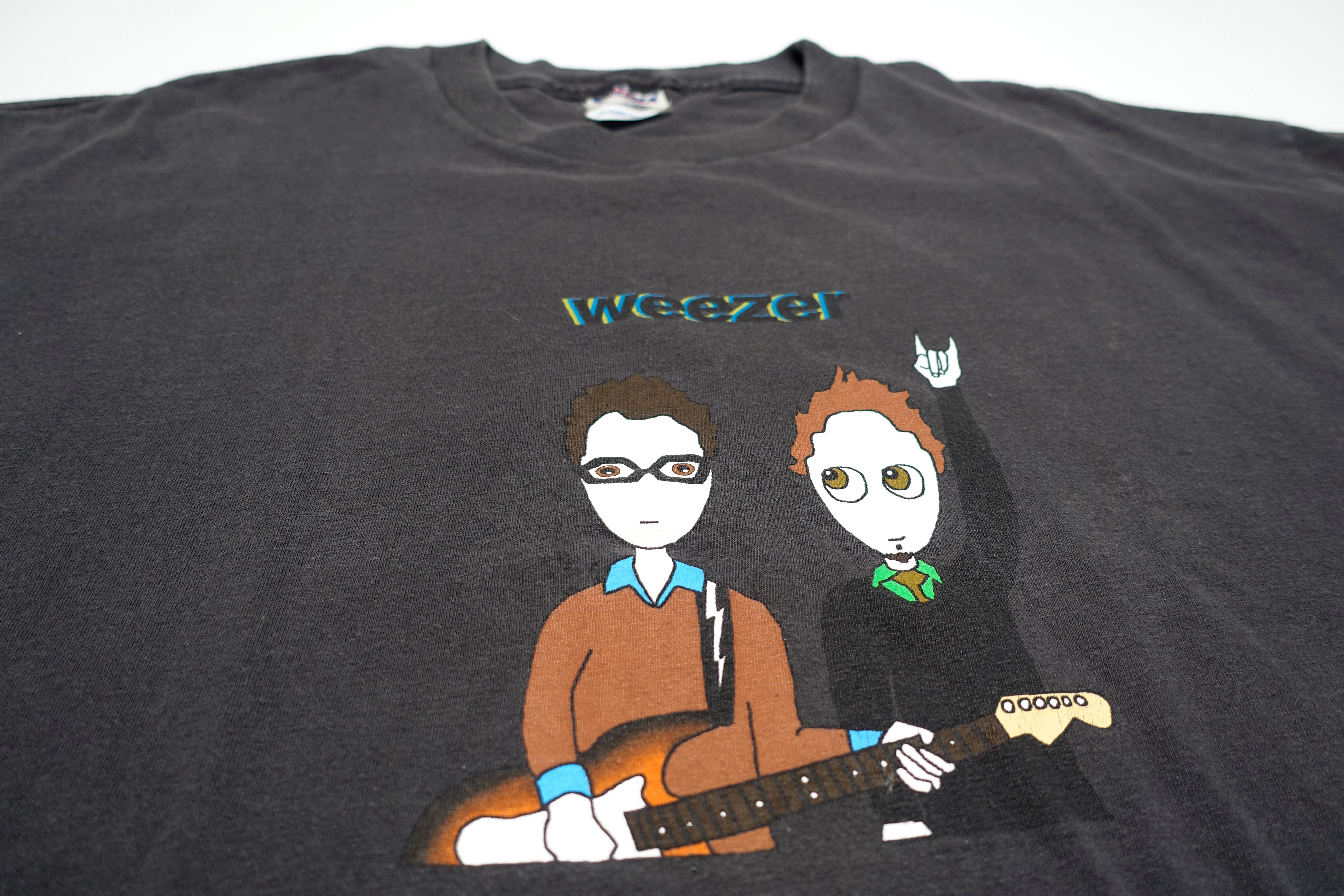 Weezer - Rivers and Brian 2001 Tour Shirt Size XL