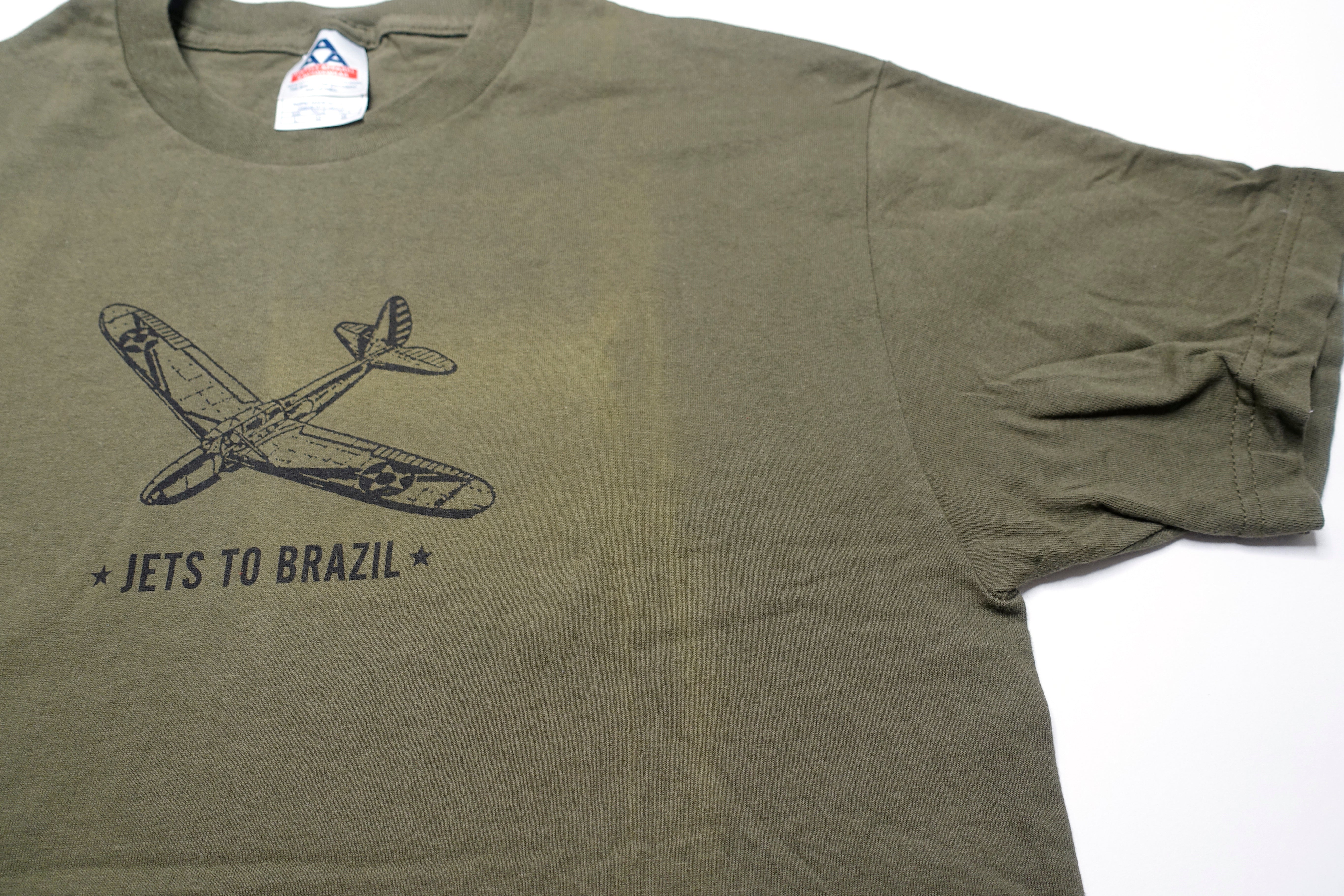 Jets To Brazil - Glider Tour Shirt Size Large (Green)