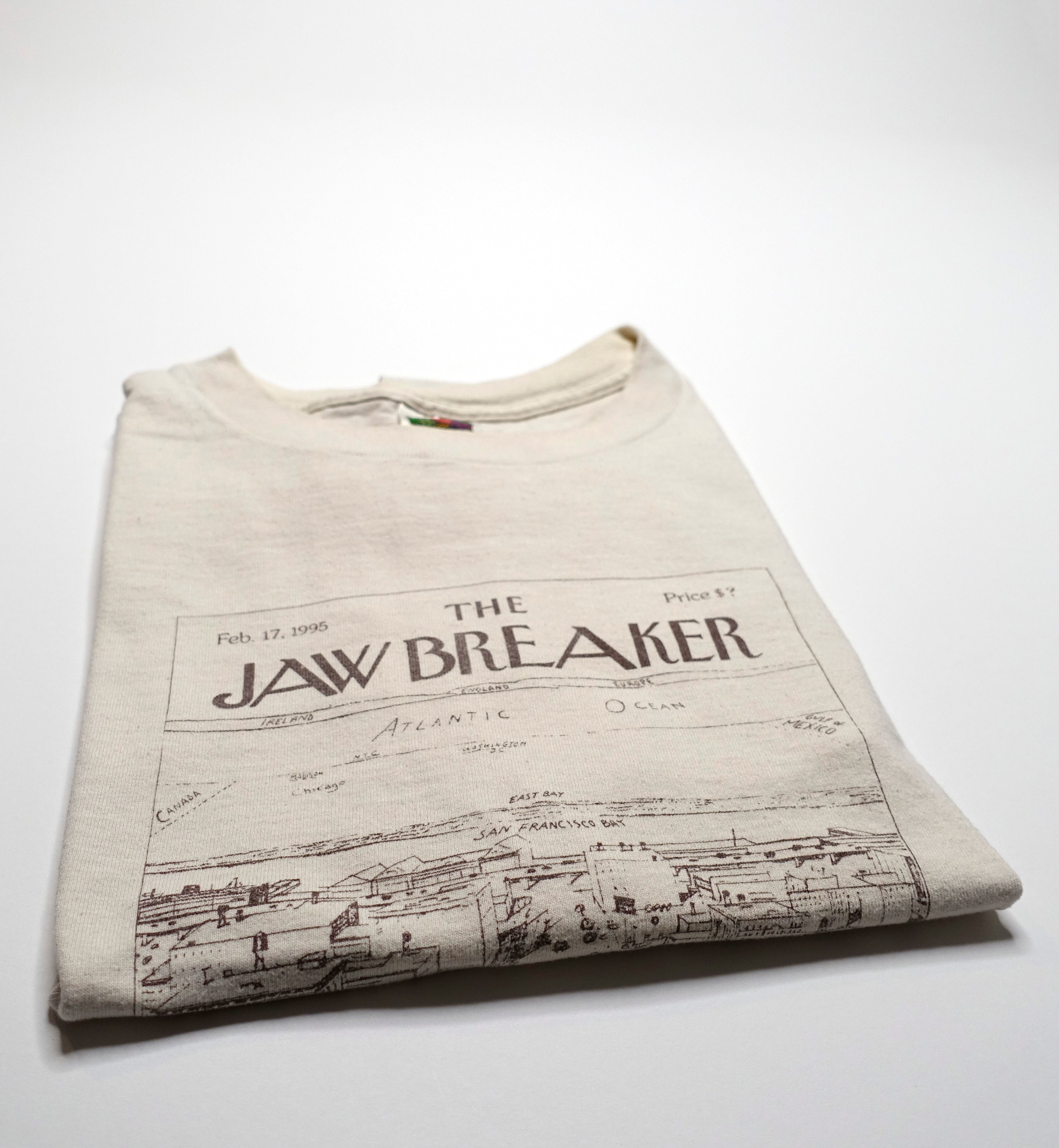 Jawbreaker - New Yorker Tour Shirt Size Large