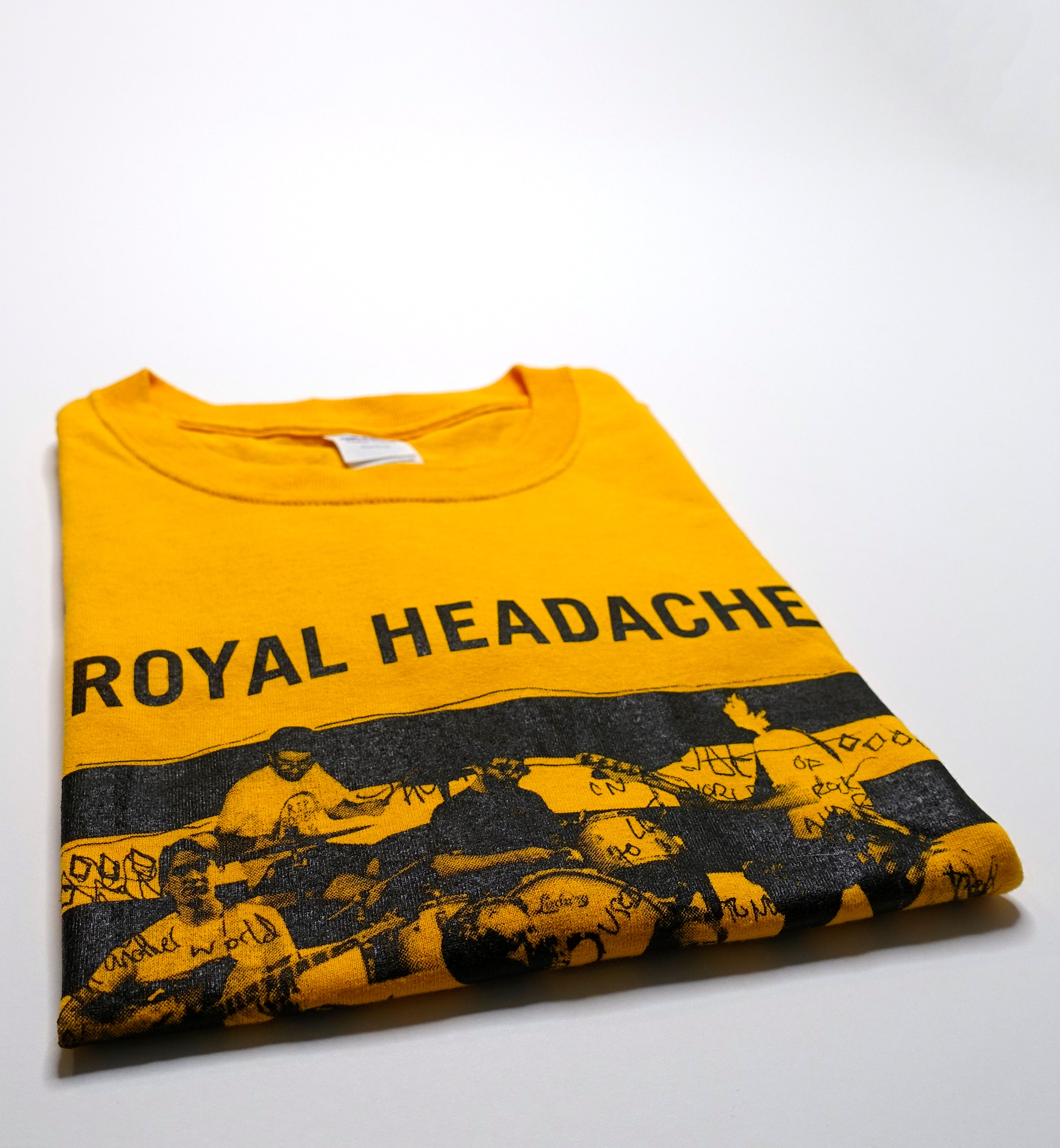 Royal Headache - 1/C Band Photos Tour Shirt Size Large