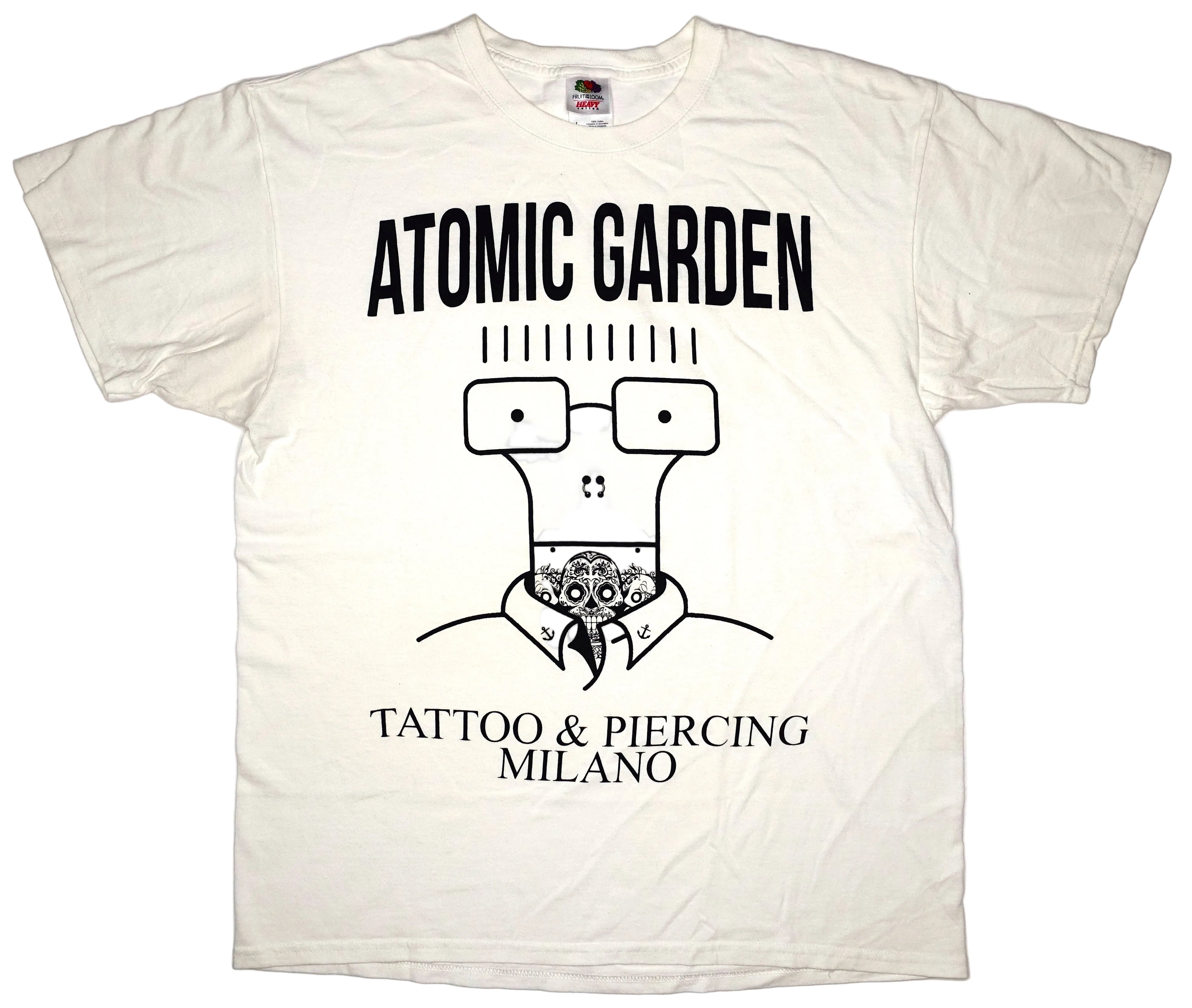 Atomic Garden - (Some Tattoo / Piercing Shop in Milano) Shirt Size Large