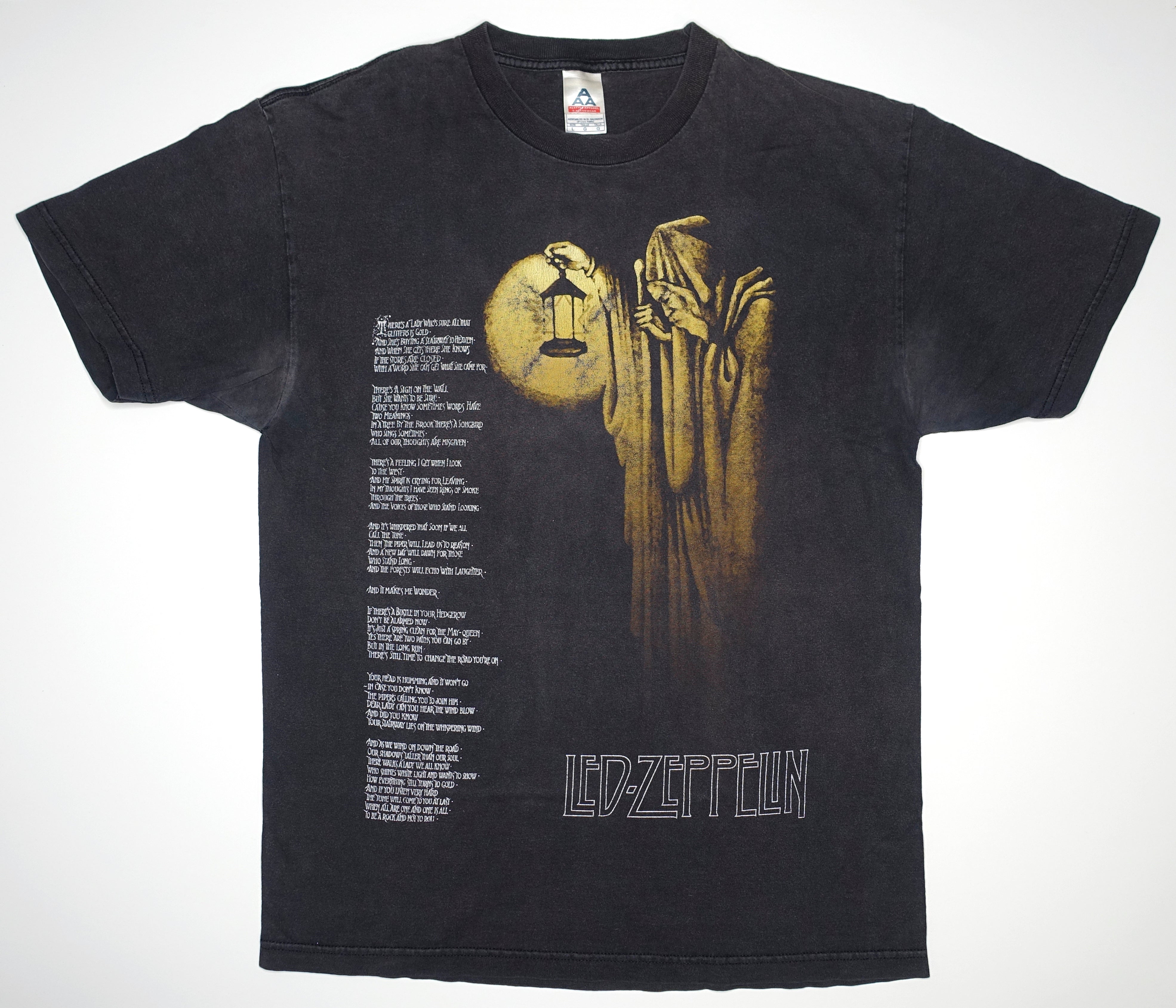 Led Zeppelin - Stairway To Heaven Shirt Size Large