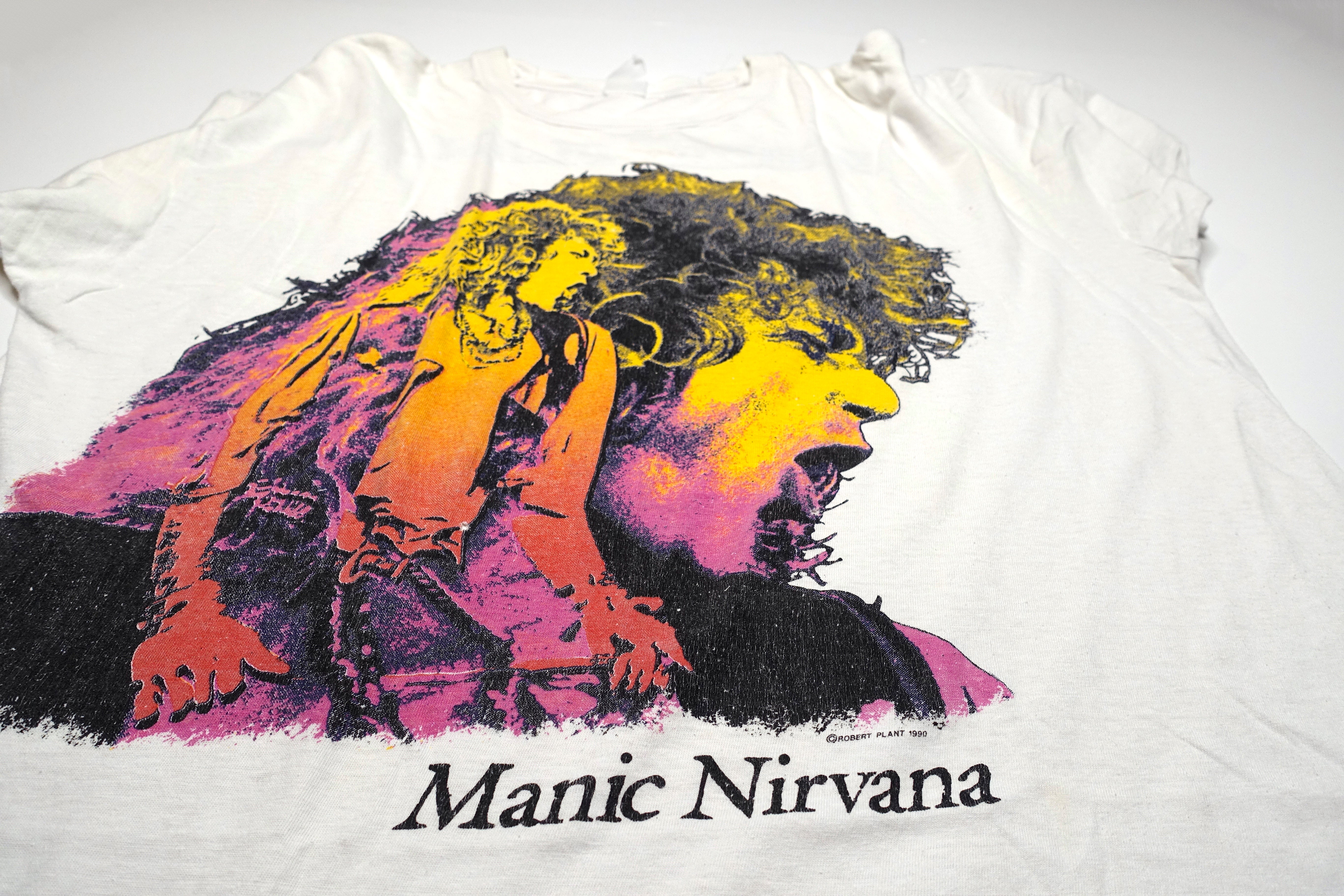 Robert Plant - Manic Nirvana 1990 Tour Shirt Size XL