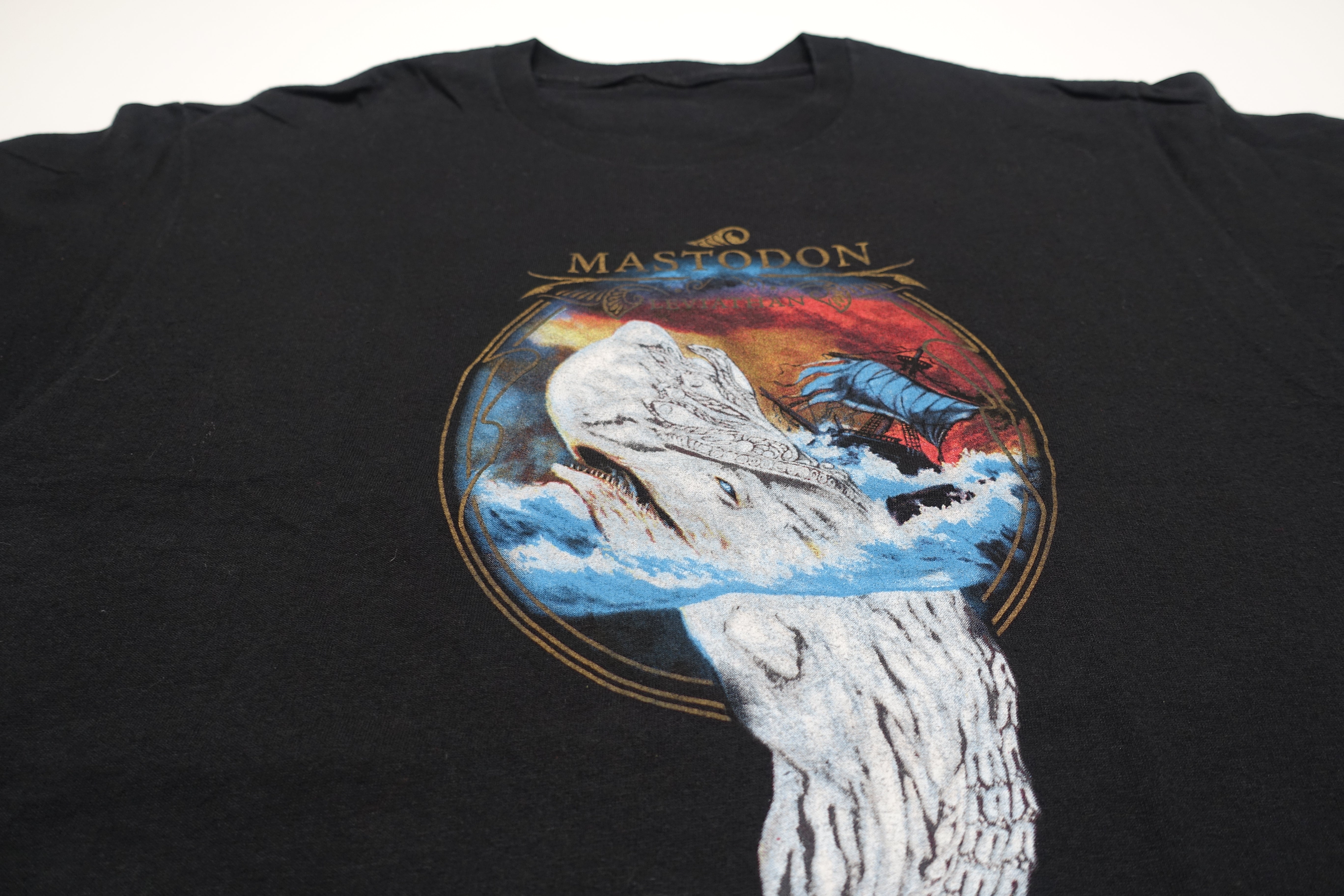 Mastodon - Leviathan 2004 Tour Shirt Size Large (Relapse Version)