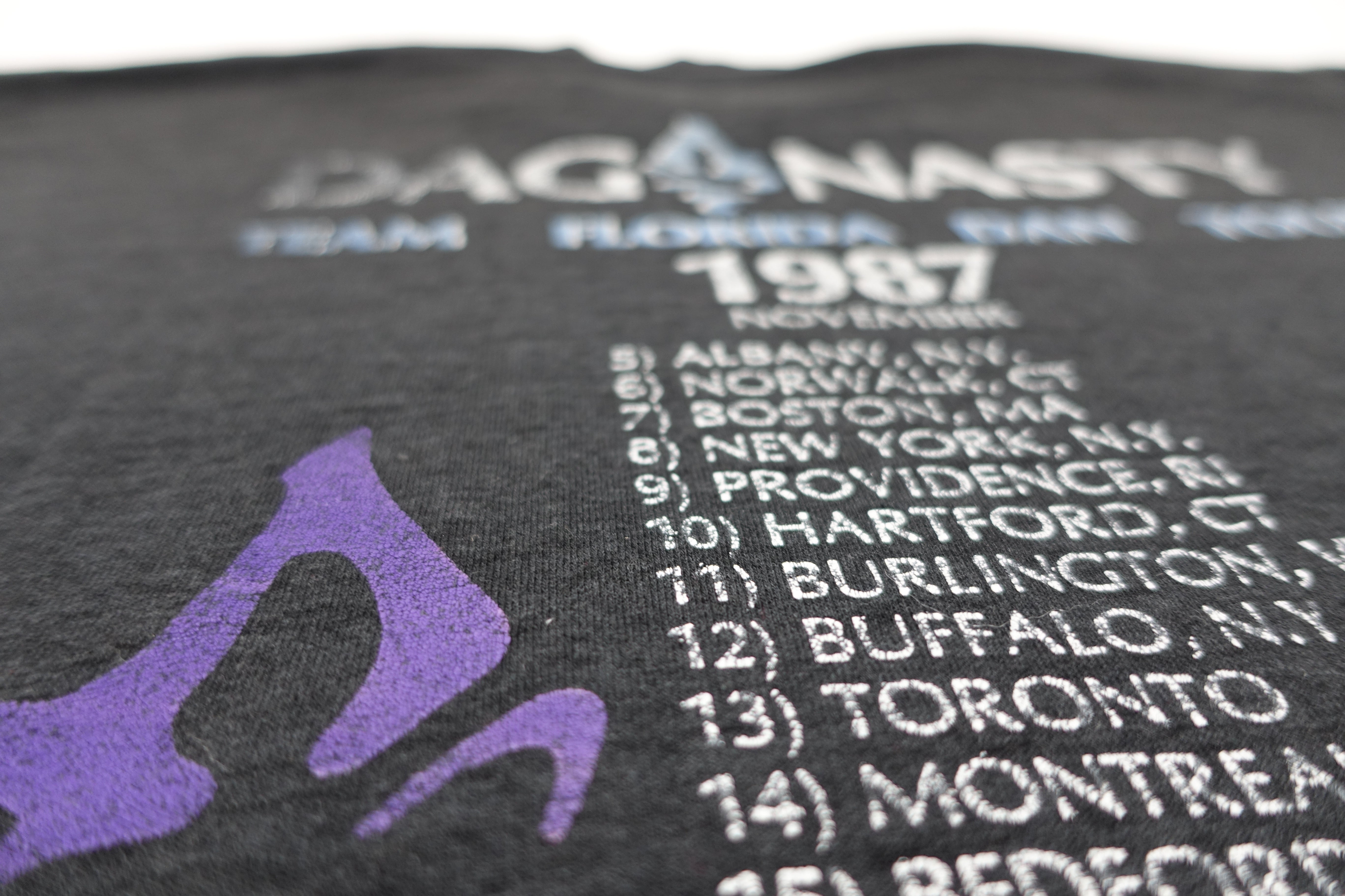 Dag Nasty - Florida Dan November 1987 Shirt Size XL