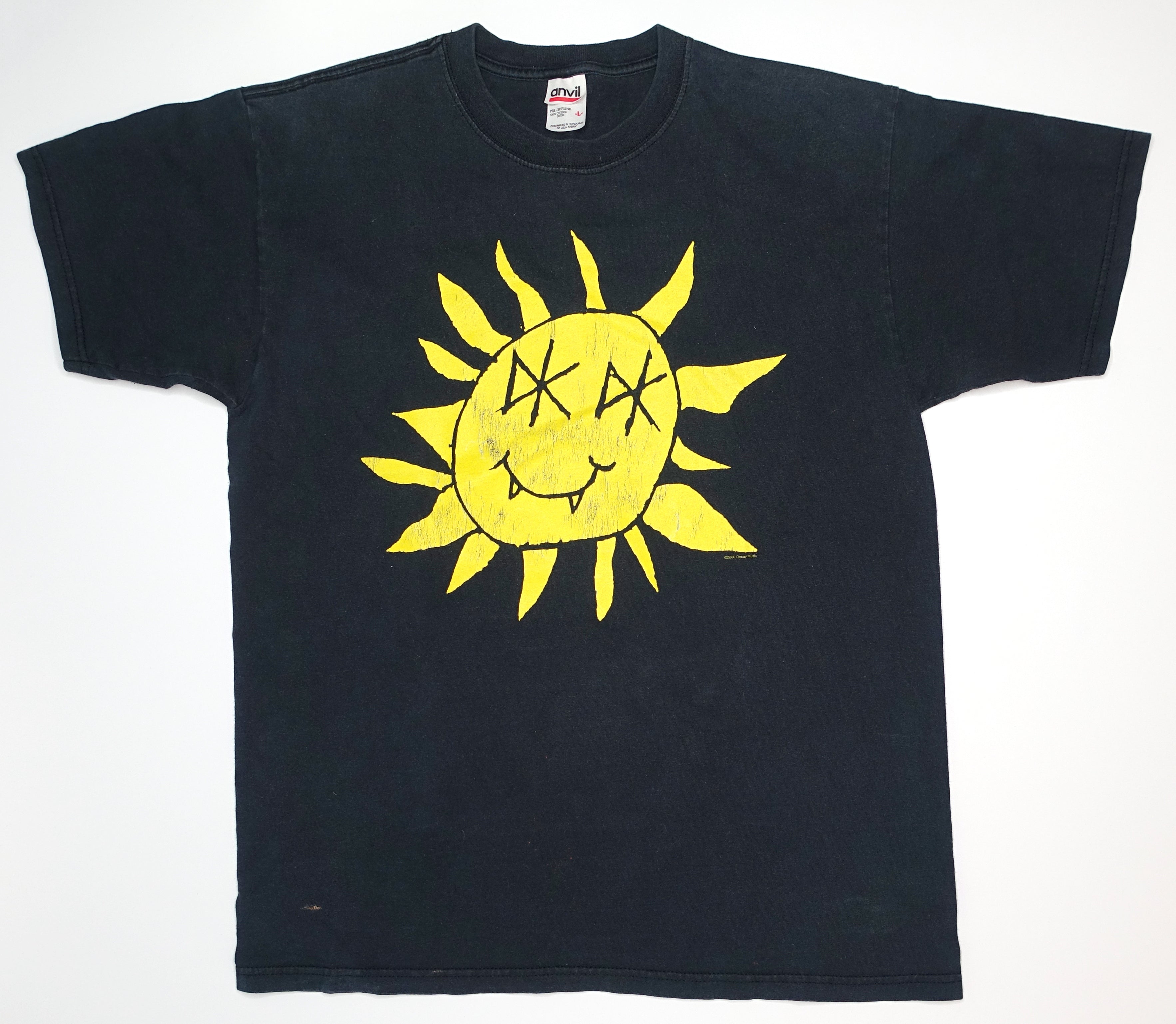 Dead Kennedys - DK Sun Logo 2000 Shirt Size Large