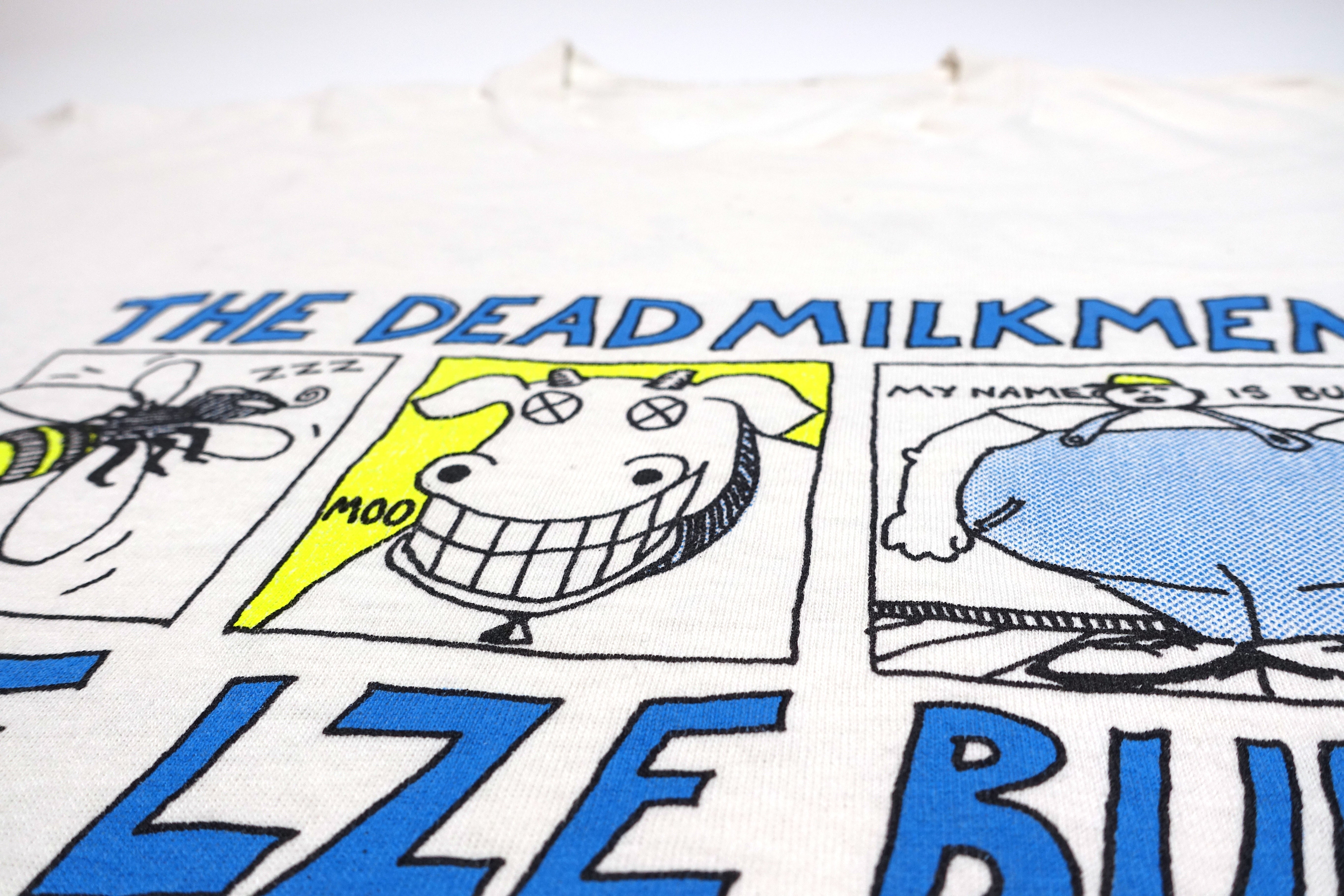 Dead Milkmen - Beelzebubba Mow Across America 1989 Tour Shirt Size XL