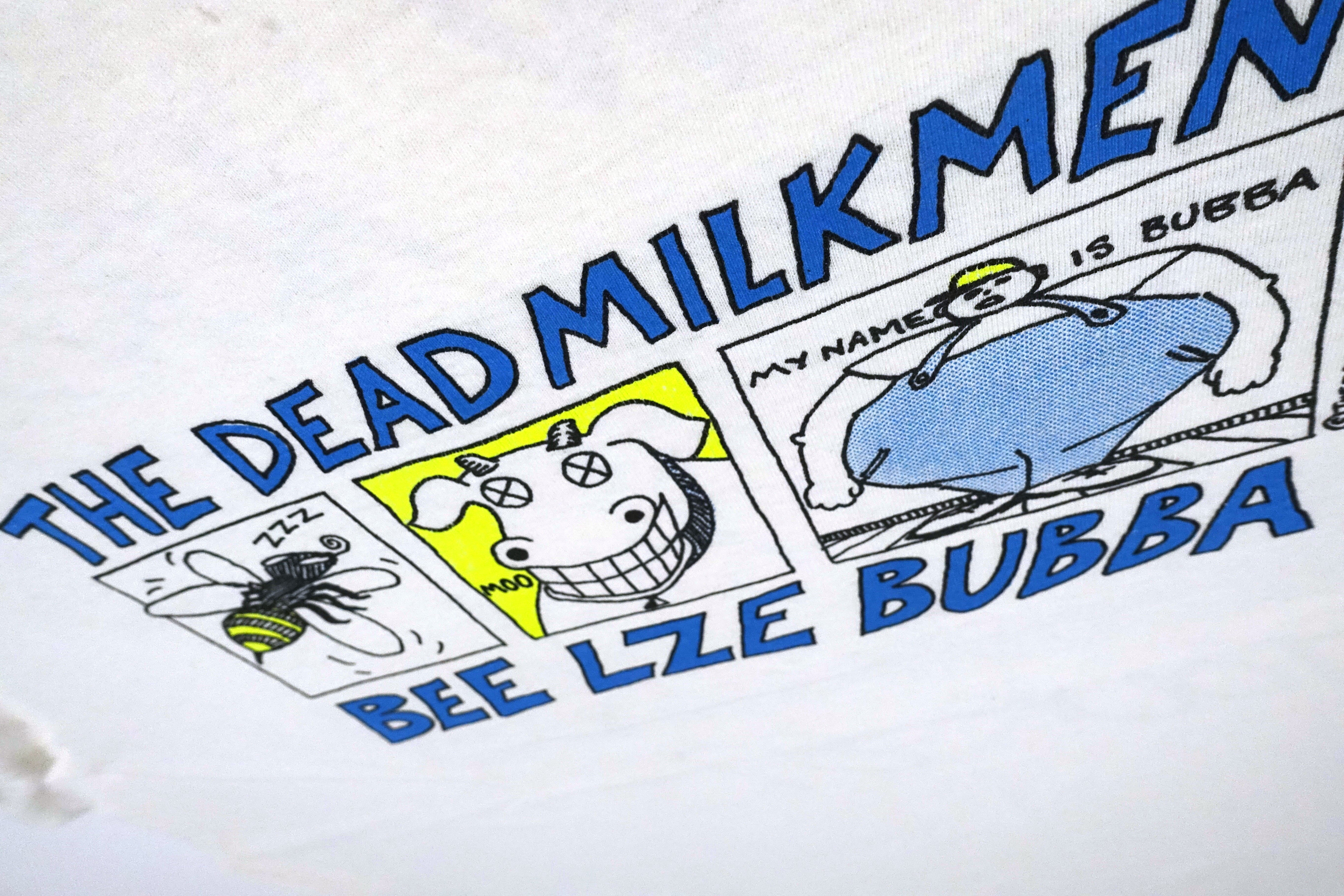 Dead Milkmen - Beelzebubba Mow Across America 1989 Tour Shirt Size XL