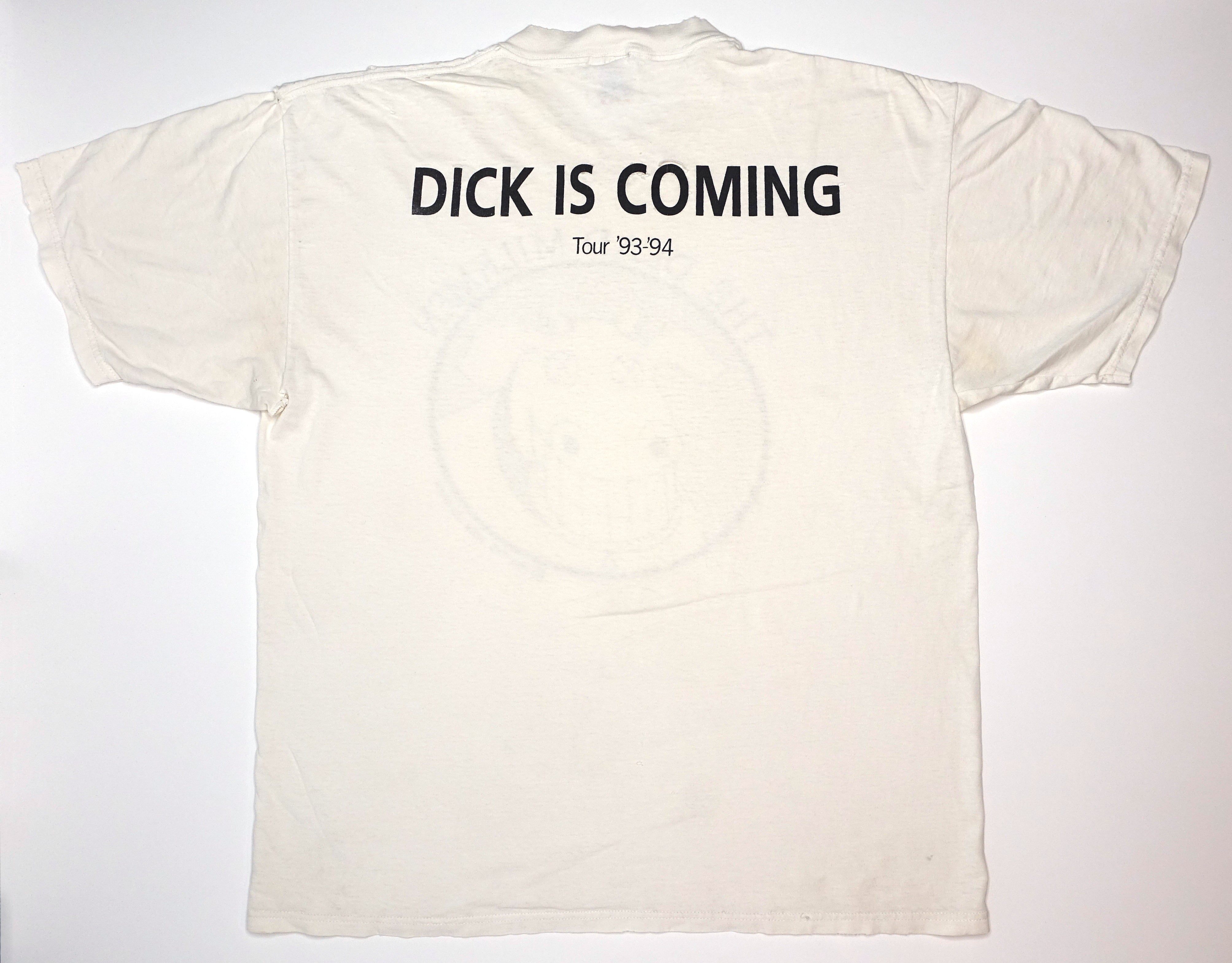 Dead Milkmen - Dick Is Coming 1993-1994 Tour Shirt Size XL