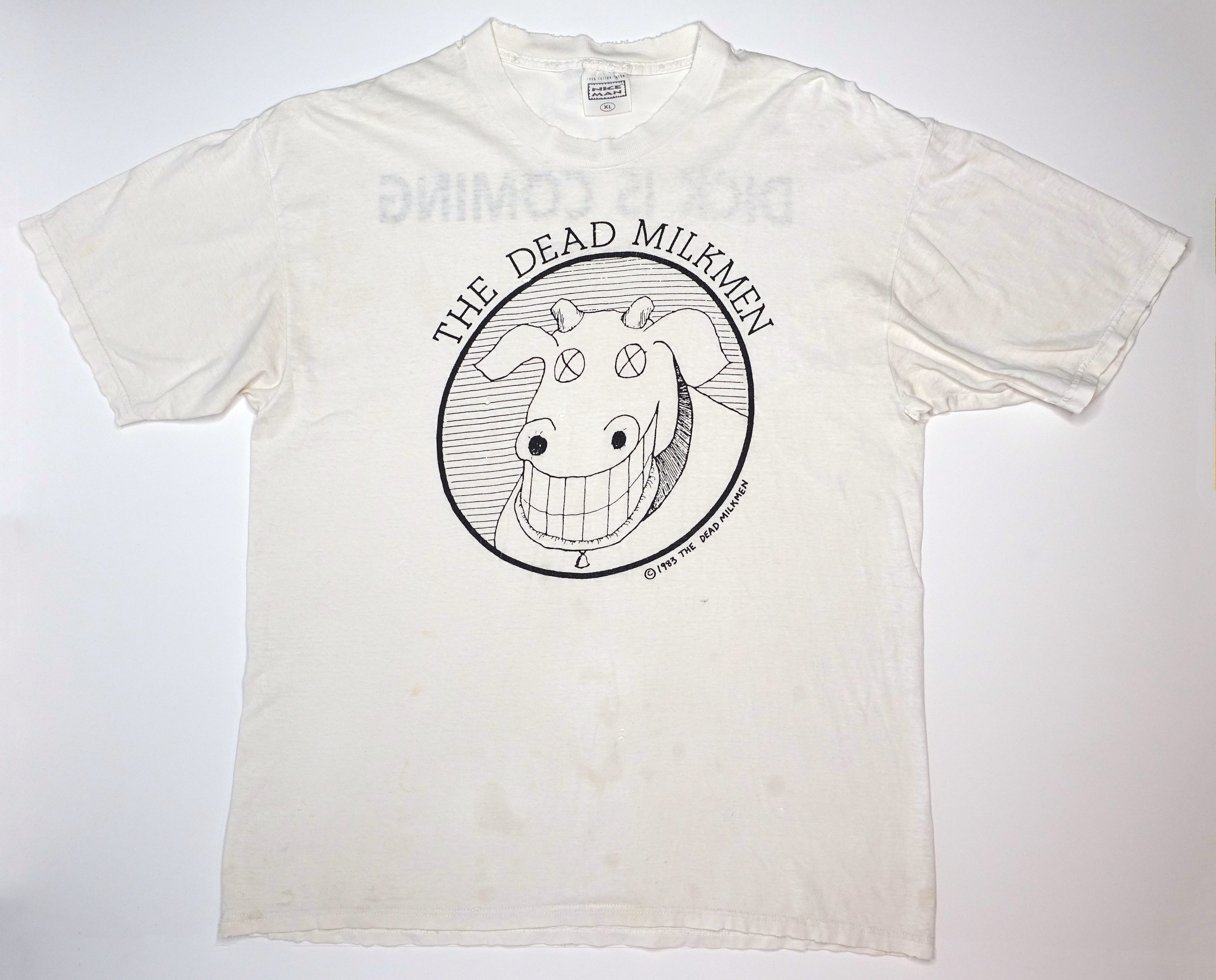 Dead Milkmen - Dick Is Coming 1993-1994 Tour Shirt Size XL