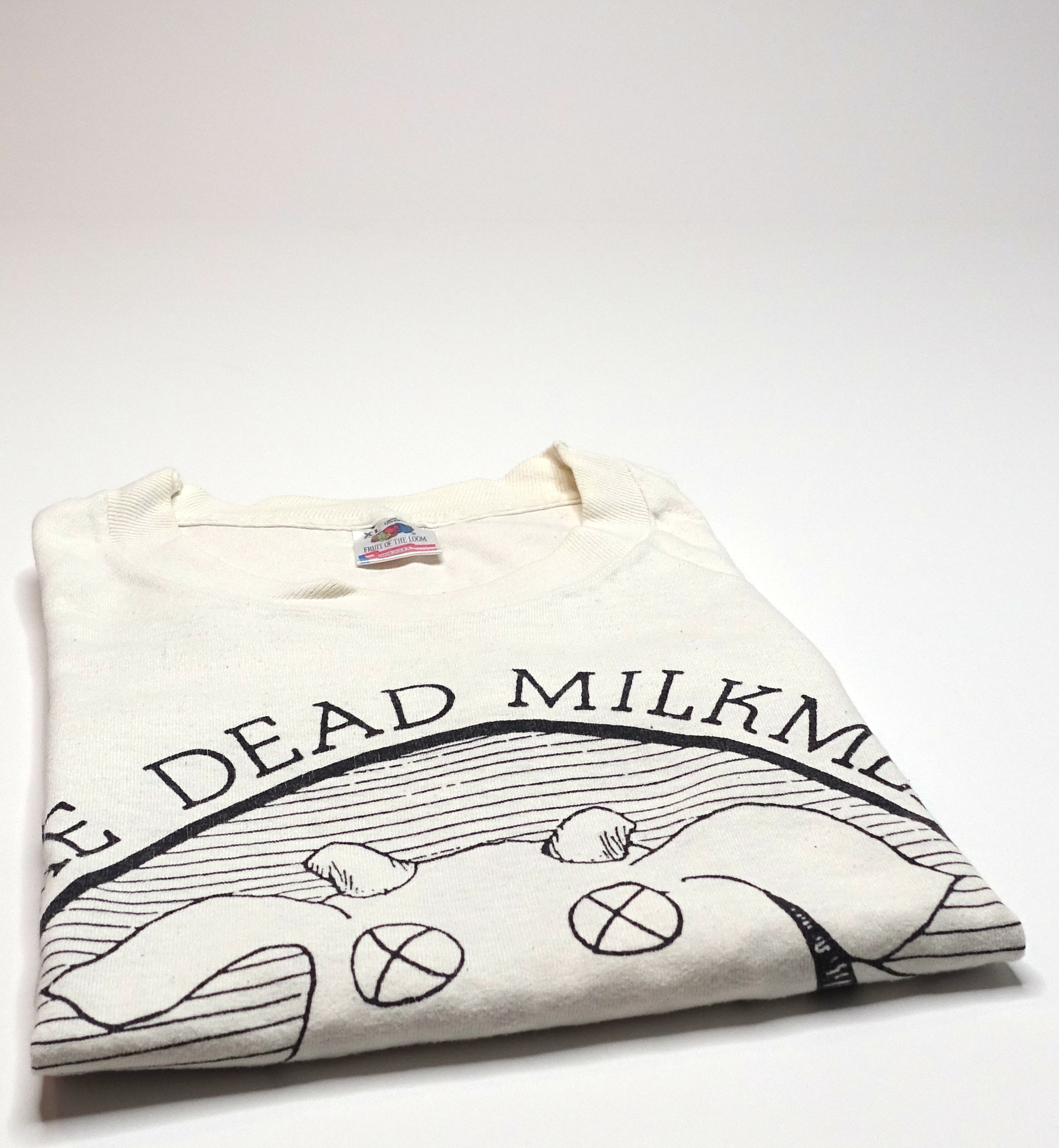 Dead Milkmen - Soul Rotation Galactic 1992 Tour Shirt Size XL