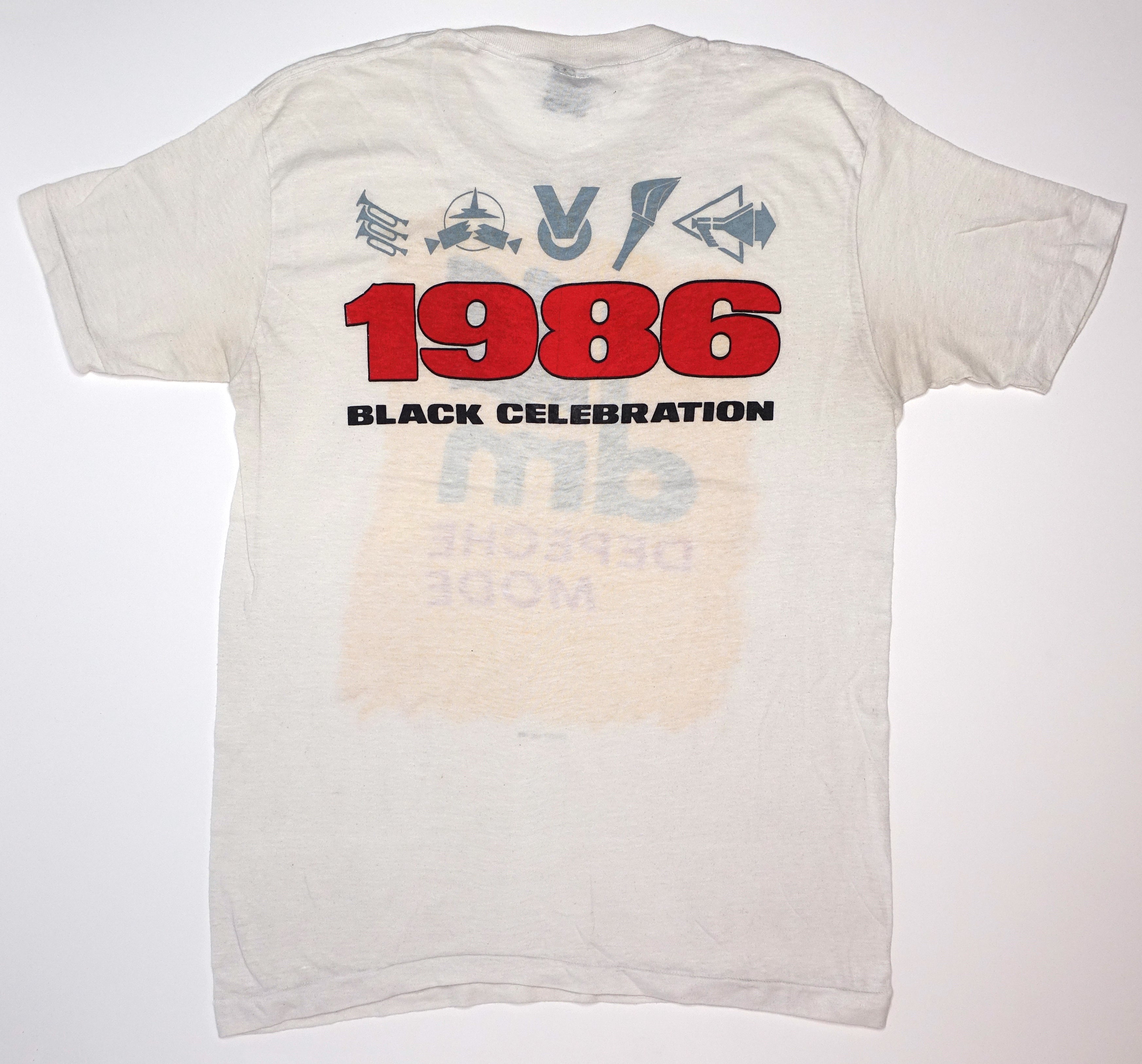 Depeche Mode – Black Celebration 1986 Tour Shirt Size Large