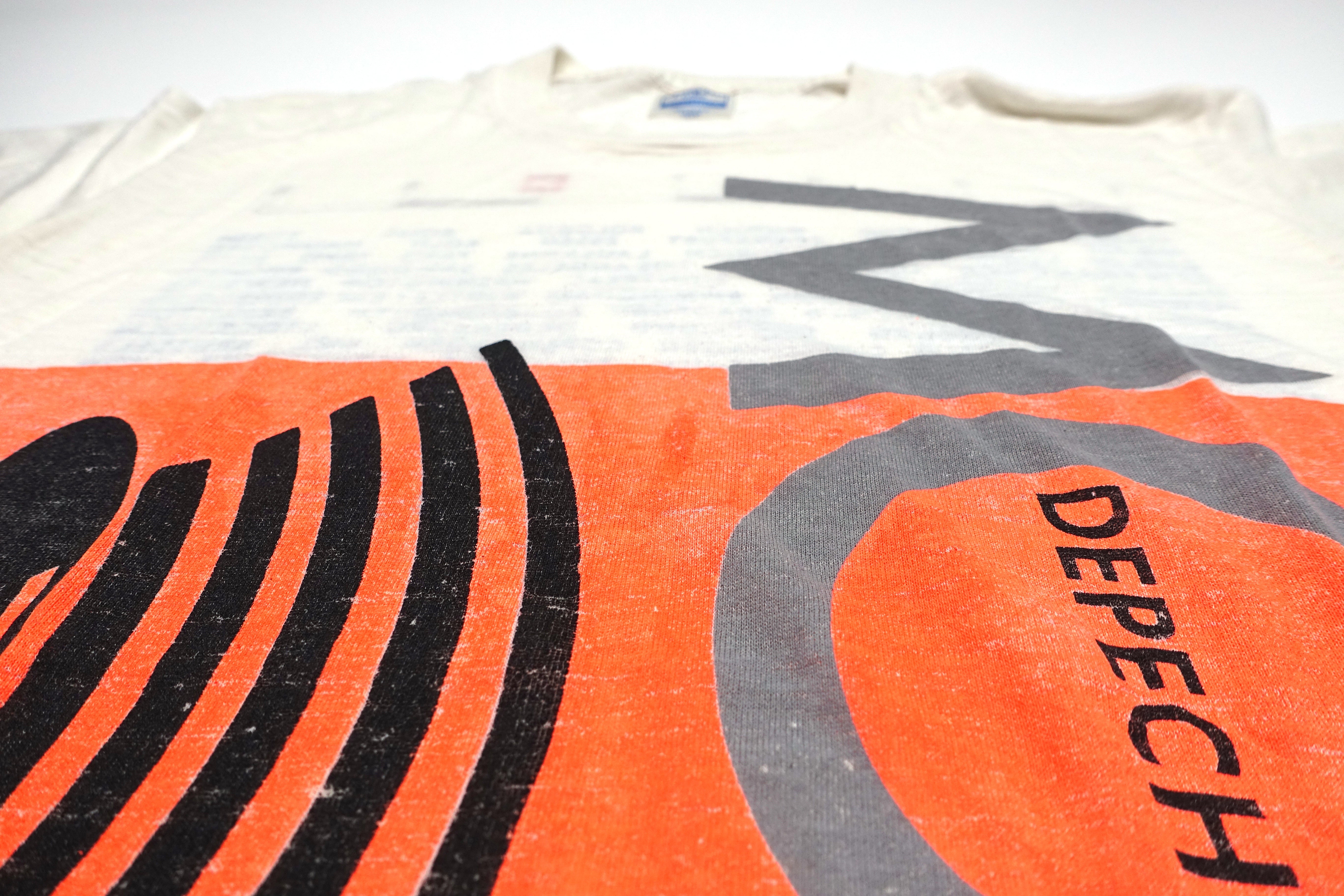 Depeche Mode – Music For The Masses 1987-1988 World Tour Shirt Size Large