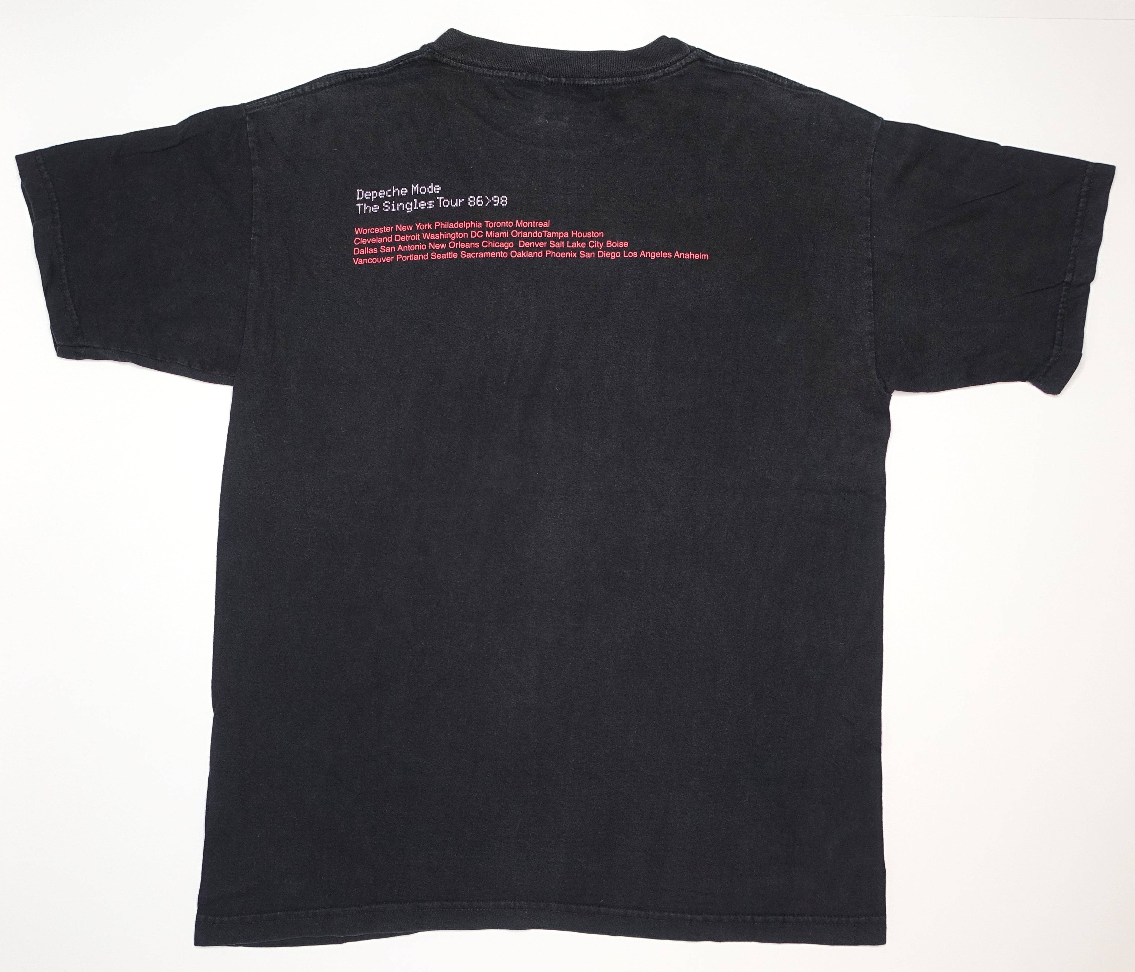 Depeche Mode – The Singles 86>98 / Violator 1998 Tour Shirt Size Large