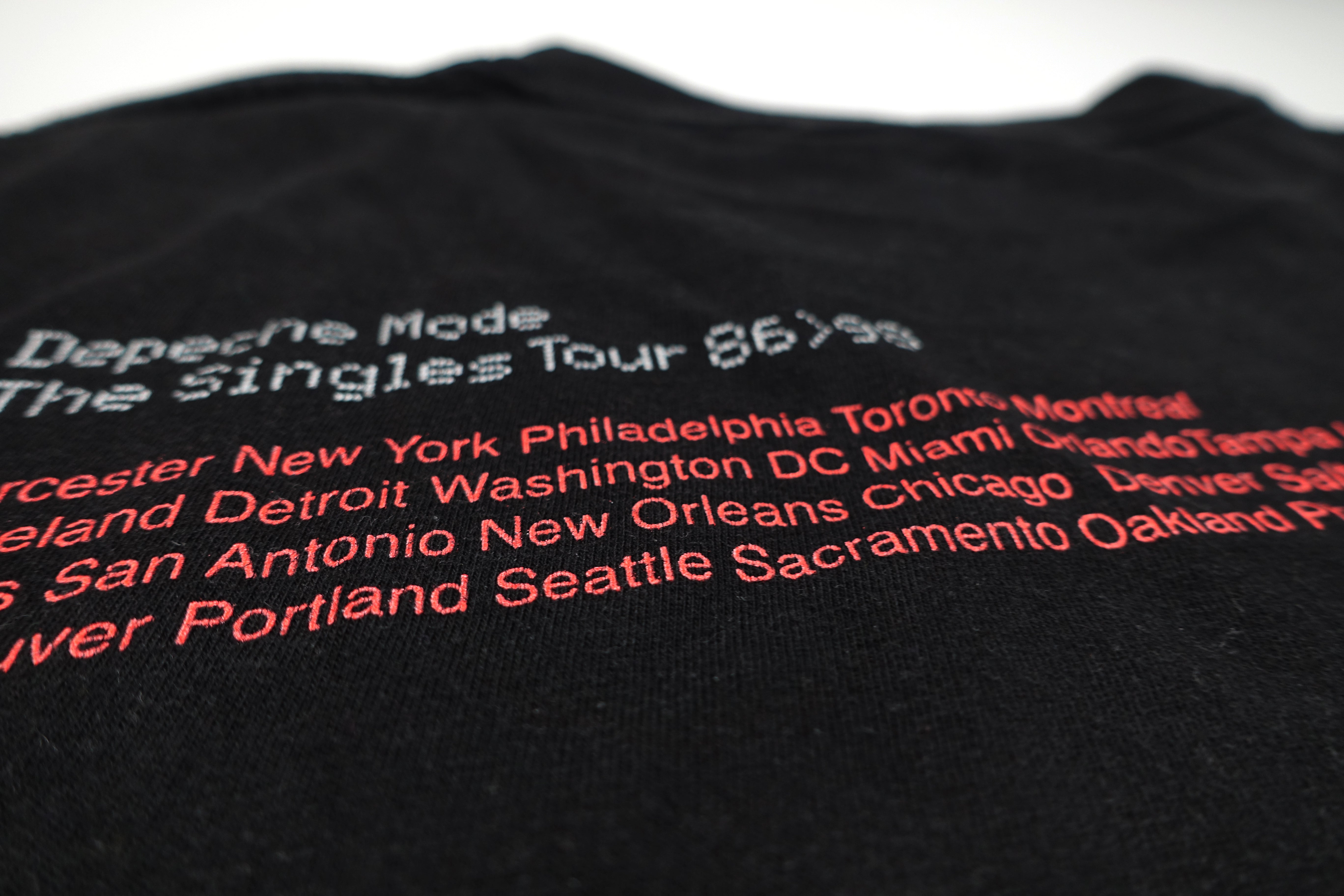 Depeche Mode – The Singles 86>98 / Violator 1998 Tour Shirt Size Large