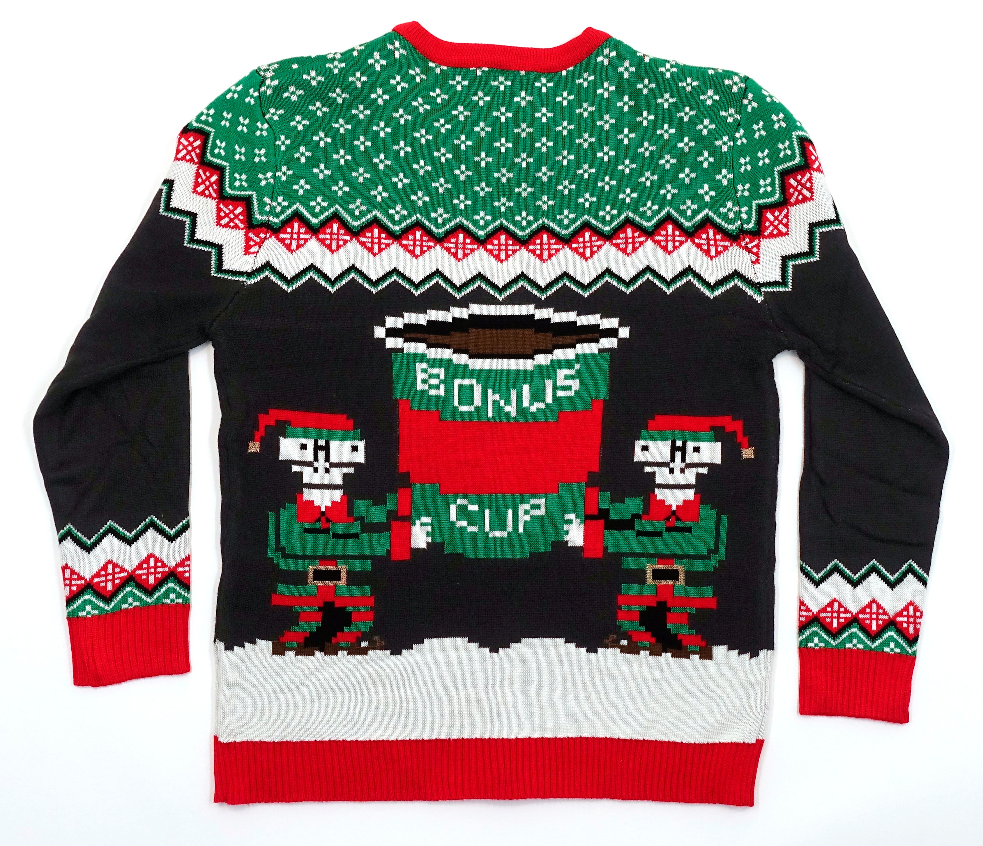 Descendents - Holiday Knit Cardigan 2018 Sweater Size Large