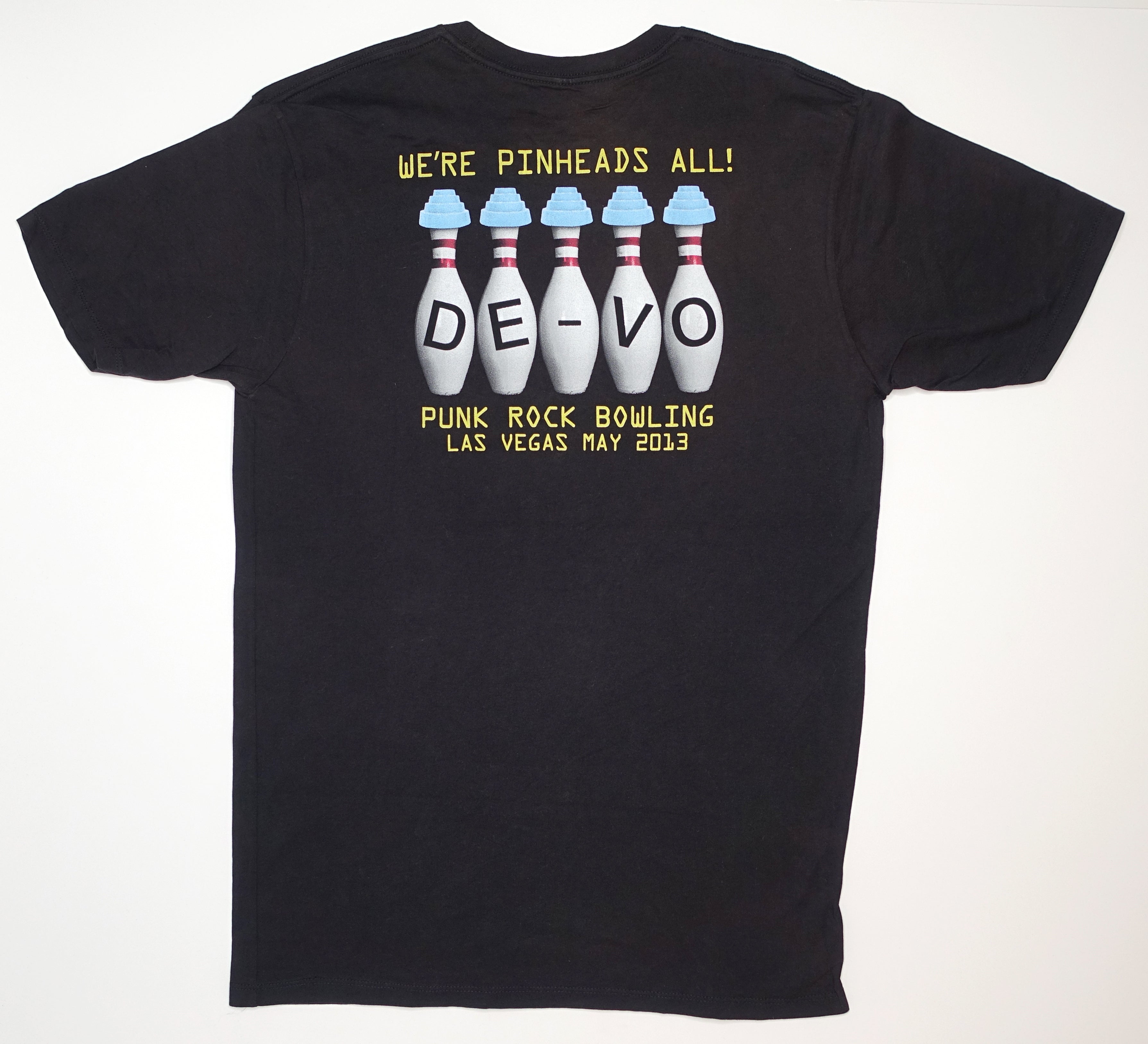 Devo – Punk Rock Bowling May 2013 Tour Shirt Size Large