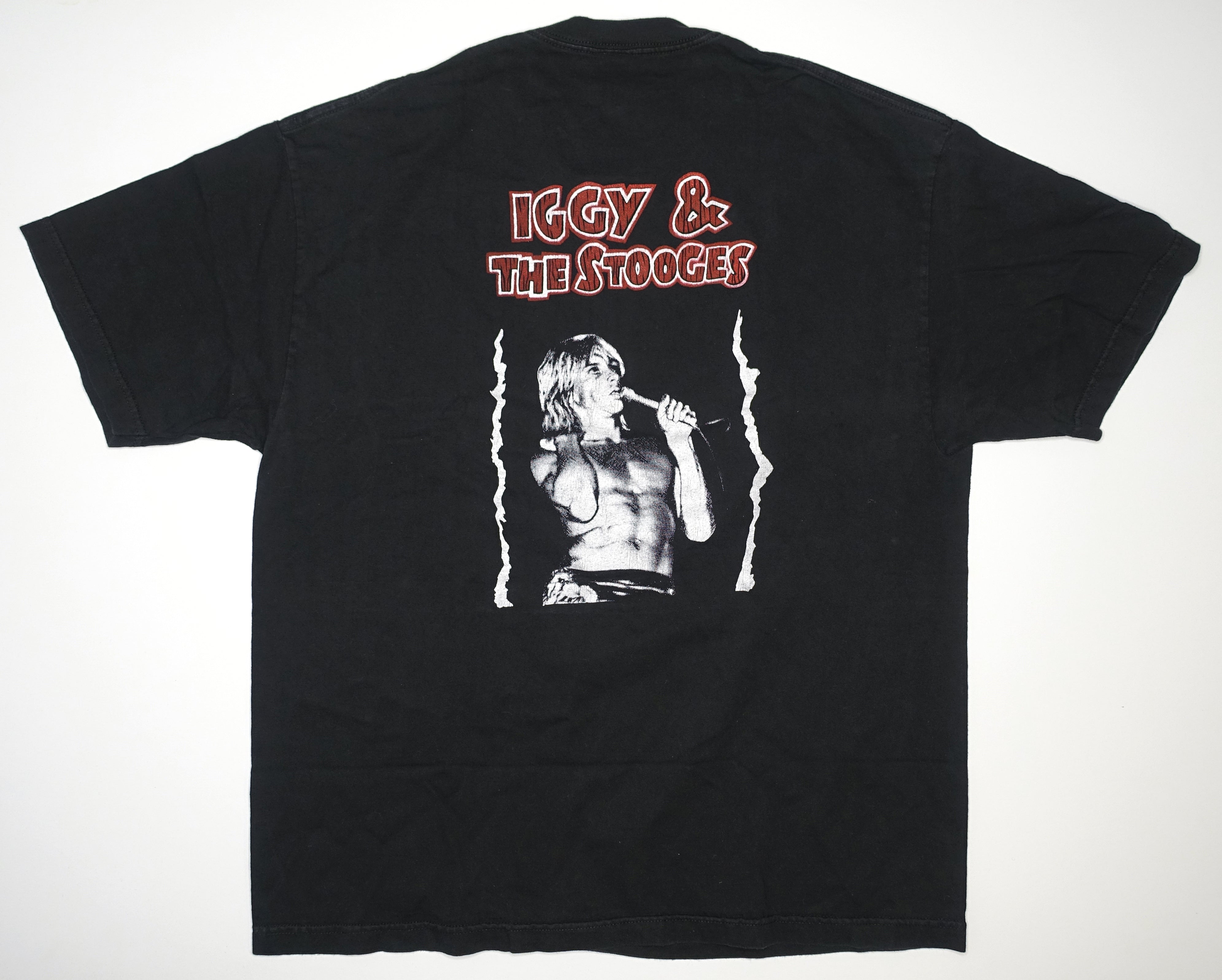 Iggy & the Stooges – Winged Logo Shirt Size XL