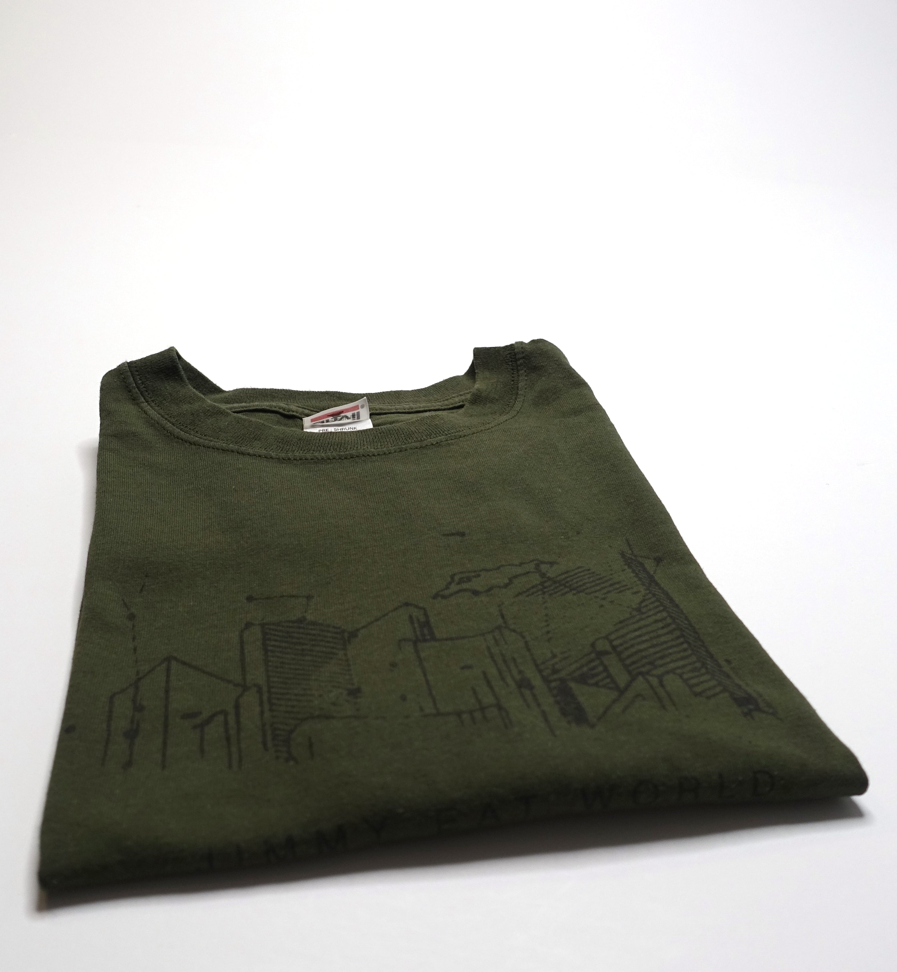 Jimmy Eat World - City Scape Sketch Tour Shirt Size Large