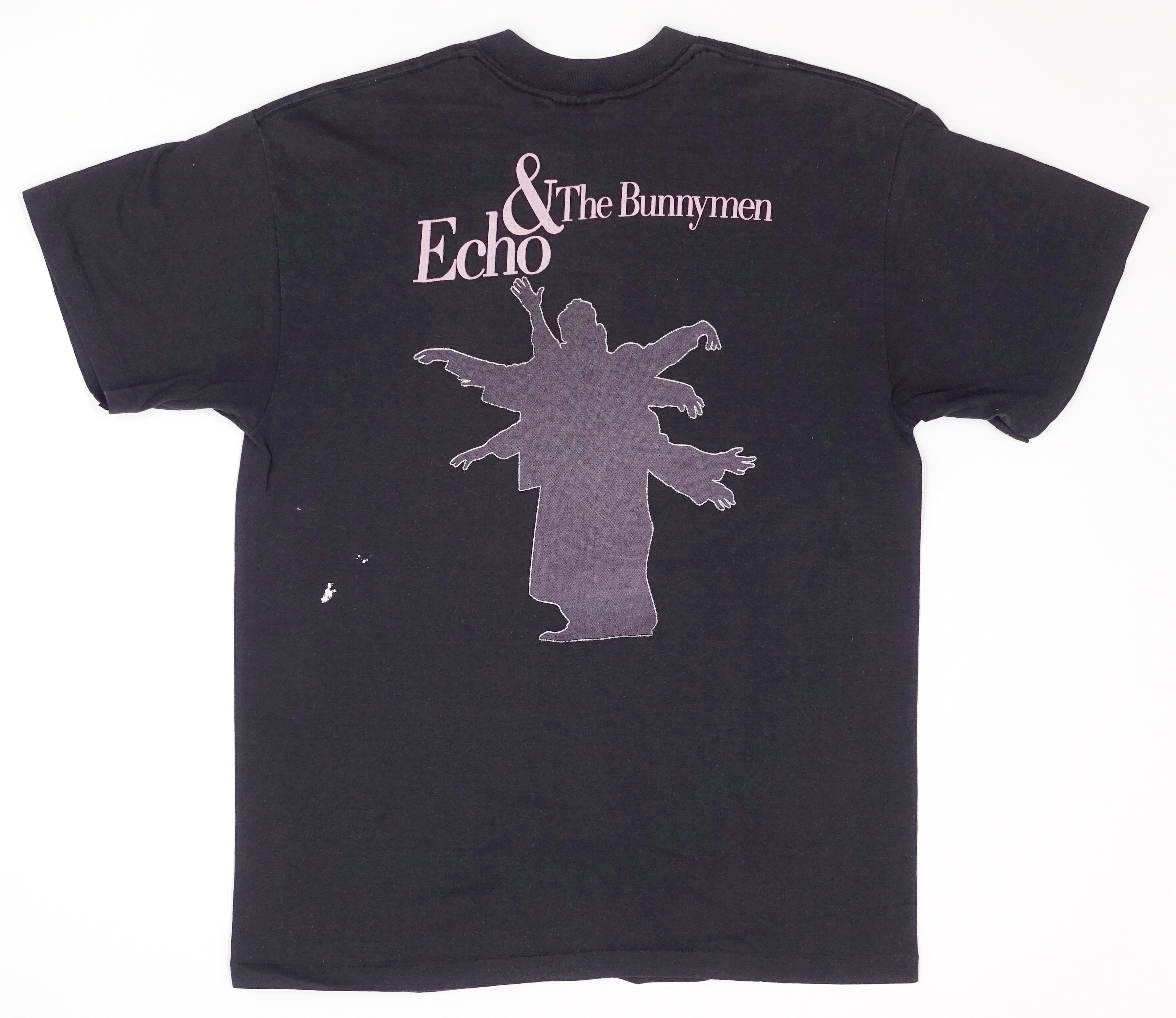 Echo & The Bunnymen - Self Titled 1987 Tour Shirt Size Large