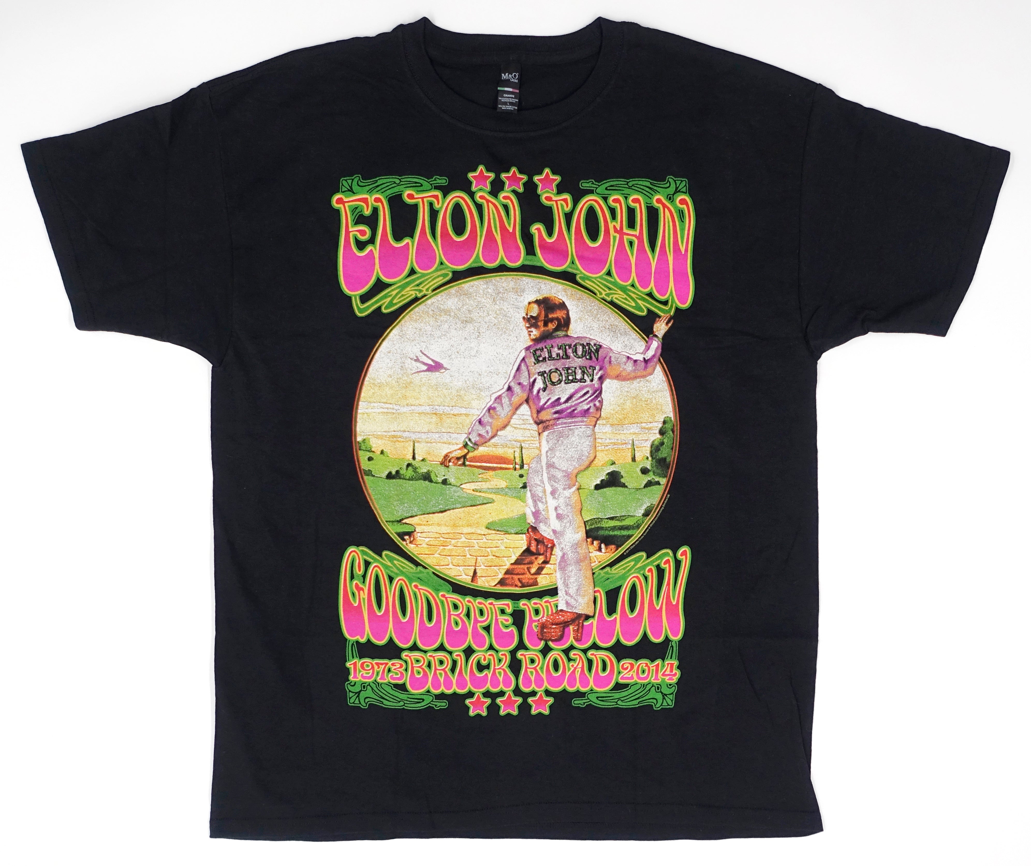 Elton John - Follow The Yellow Brick Road 2014 World Tour Shirt Size Large