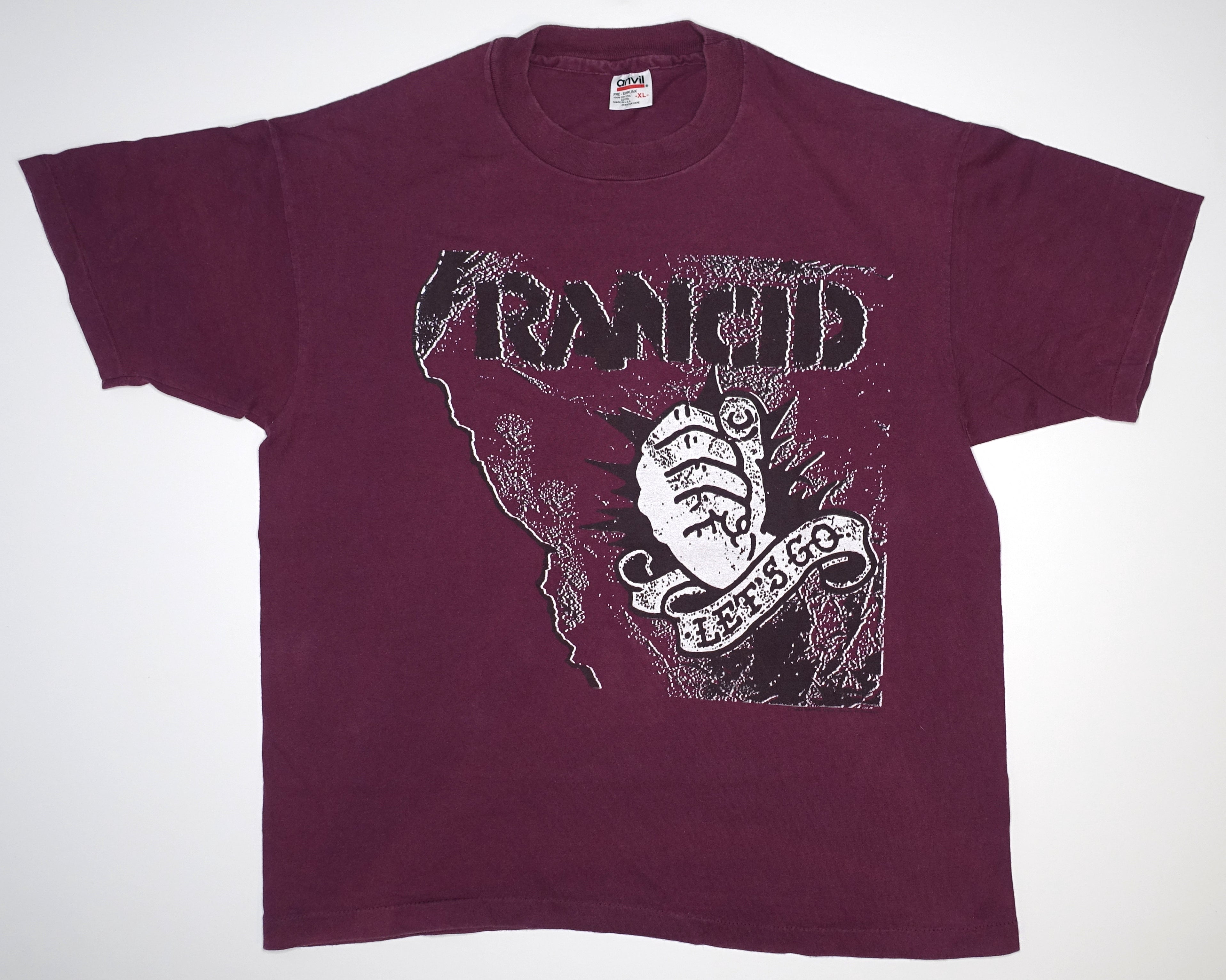 Rancid - Let's Go 1994 Tour Shirt Size XL