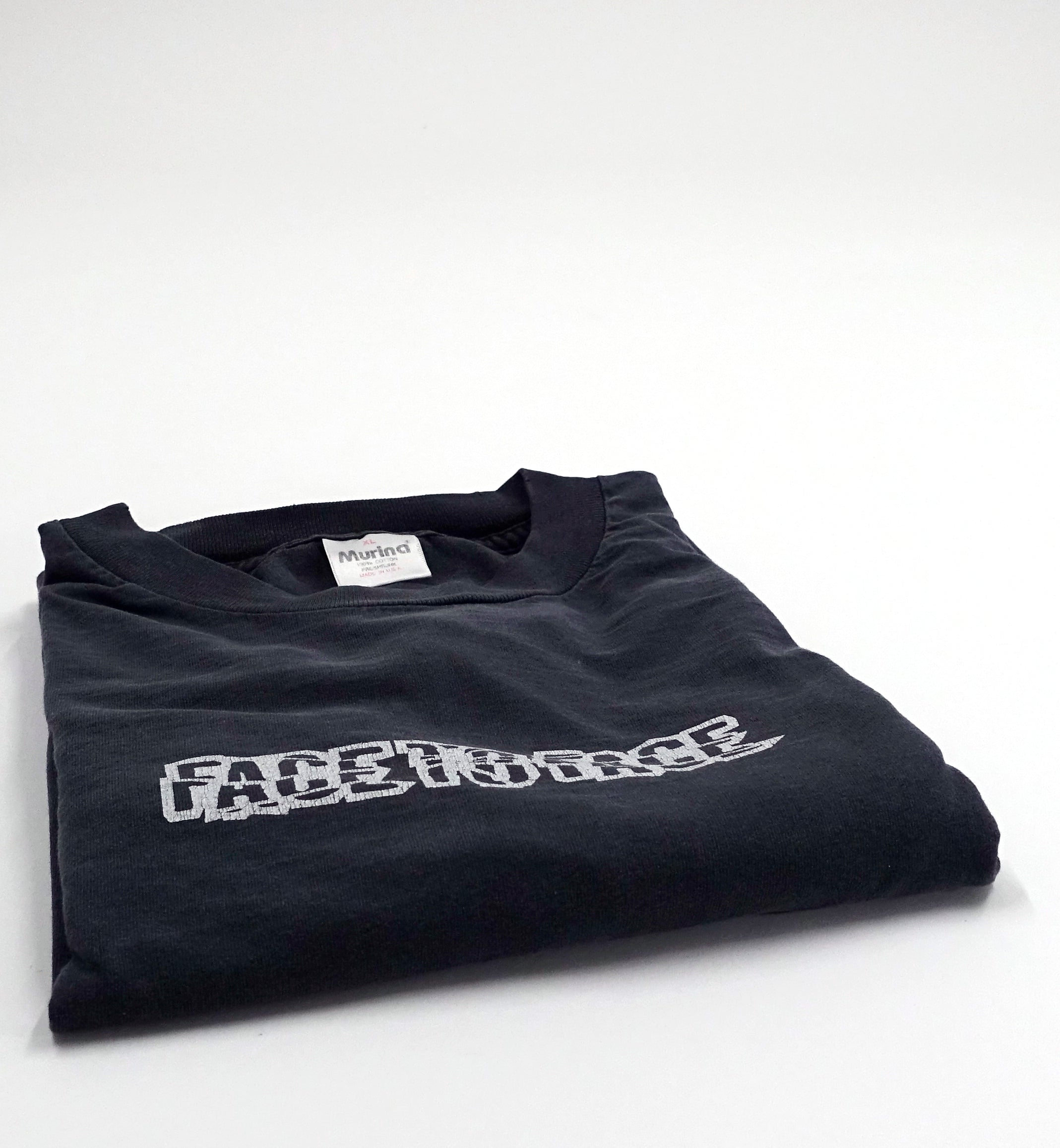 Face To Face - Black Album S/T 1996 Long Sleeve Tour Shirt Size XL