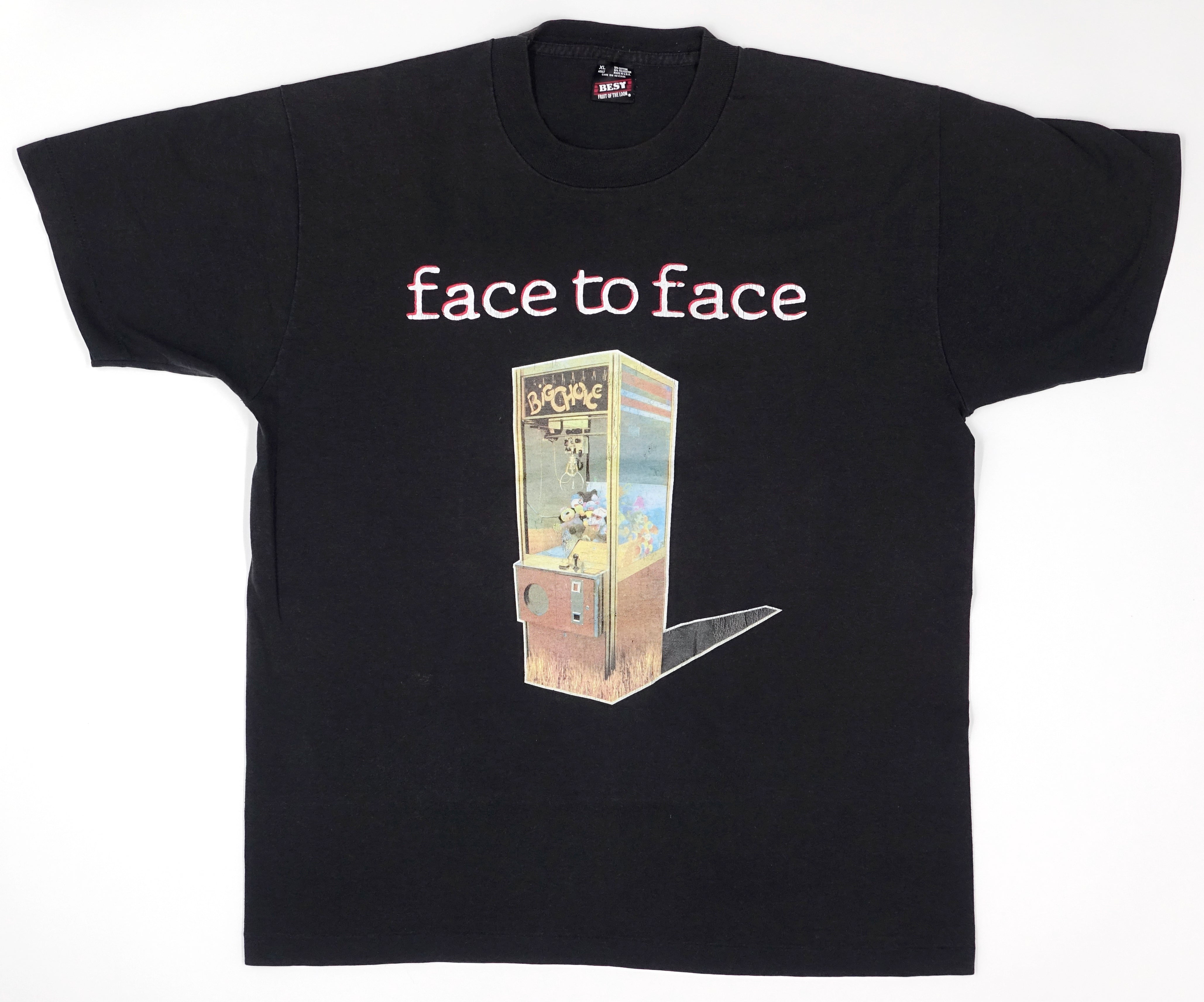 Face To Face – Big Choice Machine North American 1995 Tour Shirt Size XL