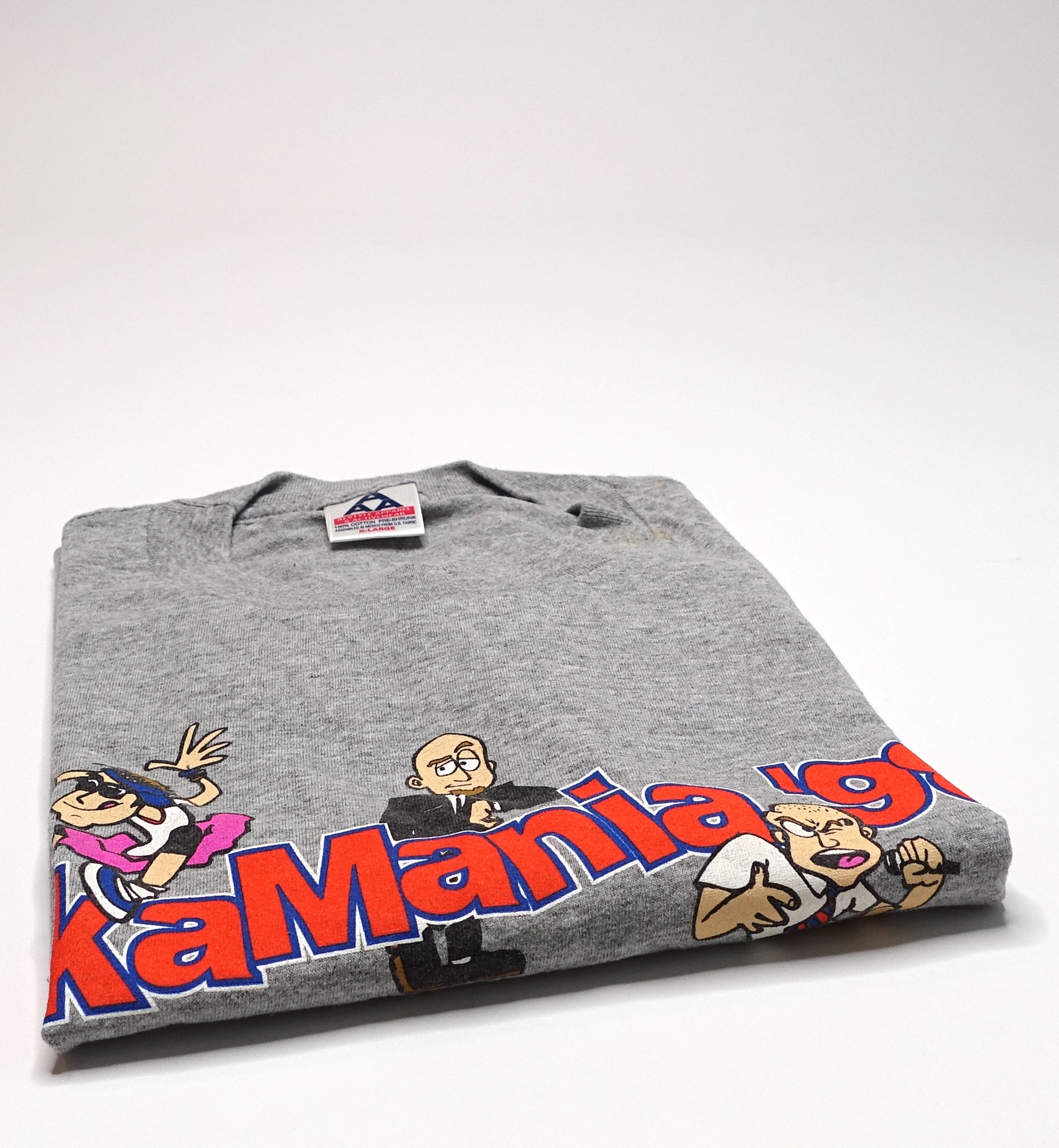 Five Iron Frenzy / Insyderz / O.C. Supertones – SkaMania '98 Tour Shirt Size XL