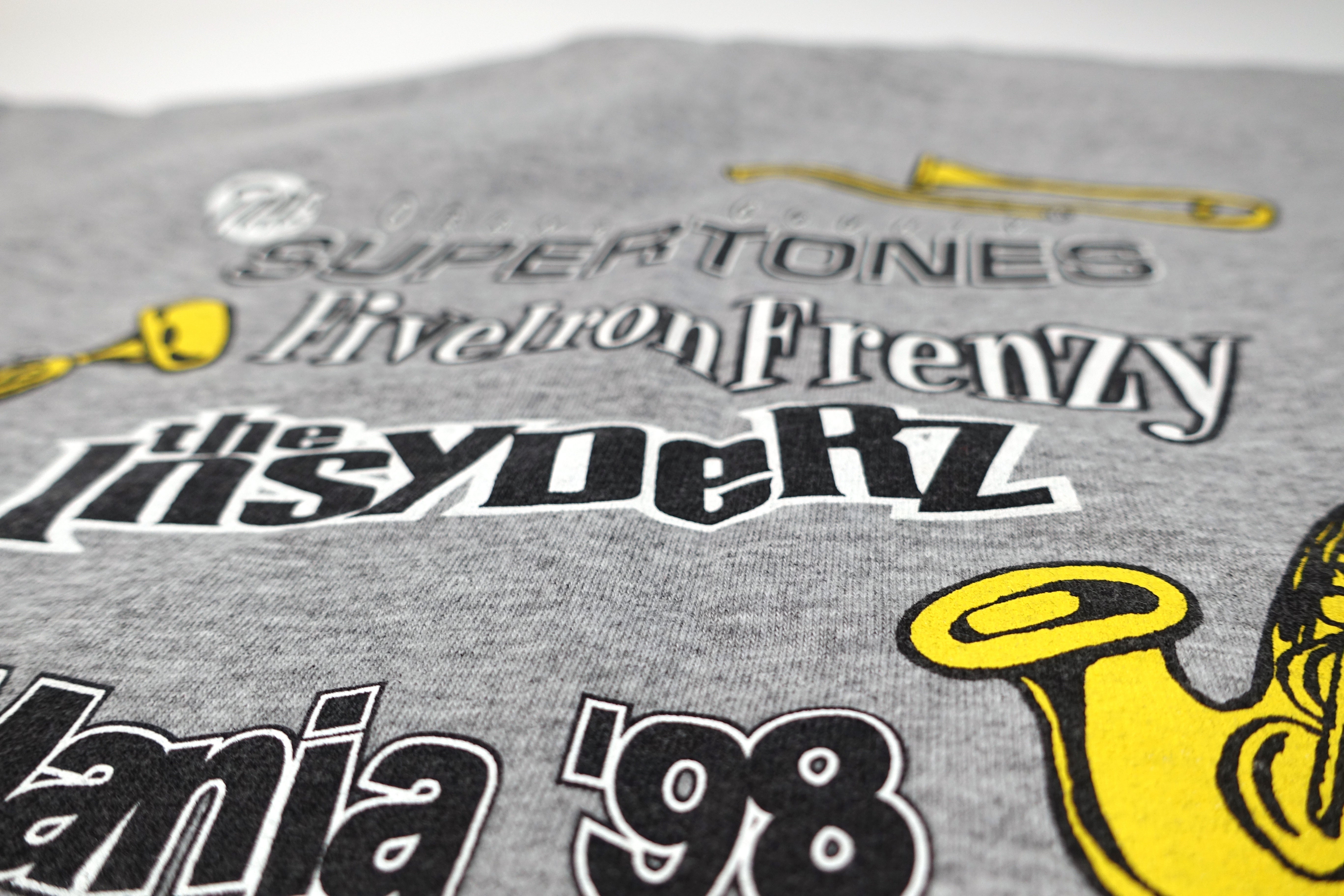 Five Iron Frenzy / Insyderz / O.C. Supertones – SkaMania '98 Tour Shirt Size XL