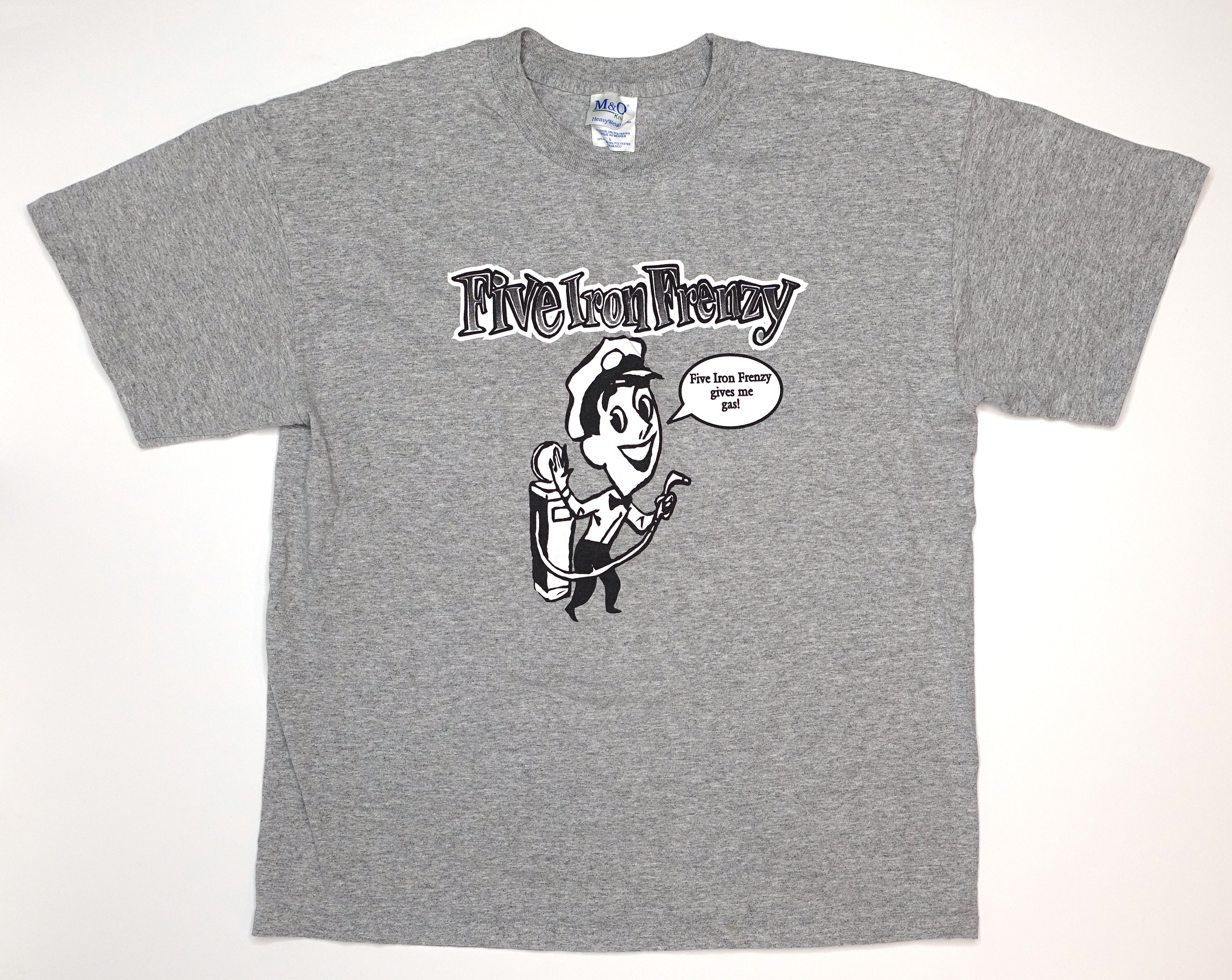 Five Iron Frenzy – Gives Me Gas Tour Shirt Size Large